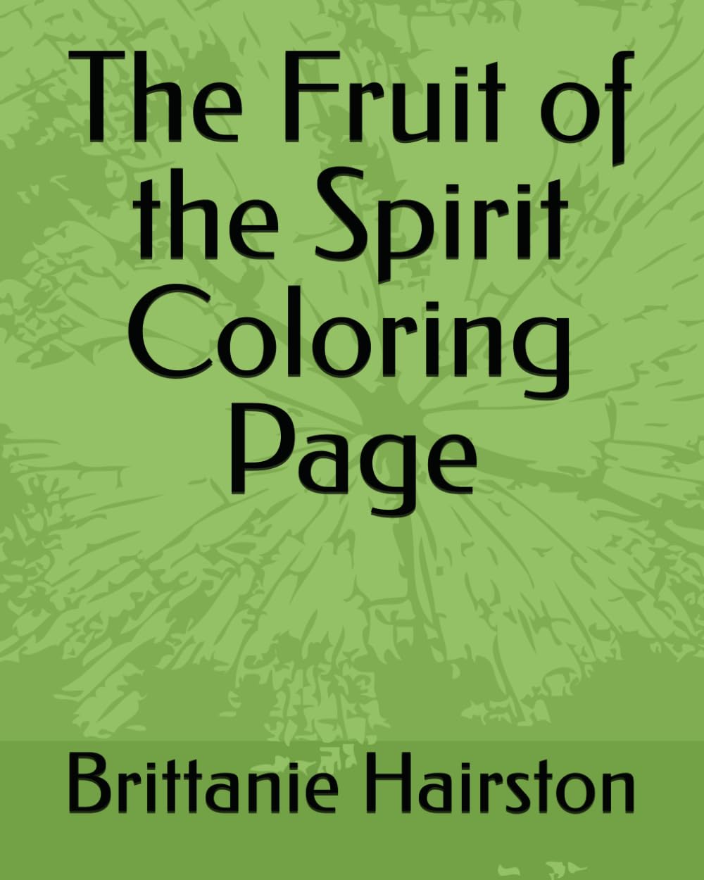 The Fruits of the Spirit Coloring Page