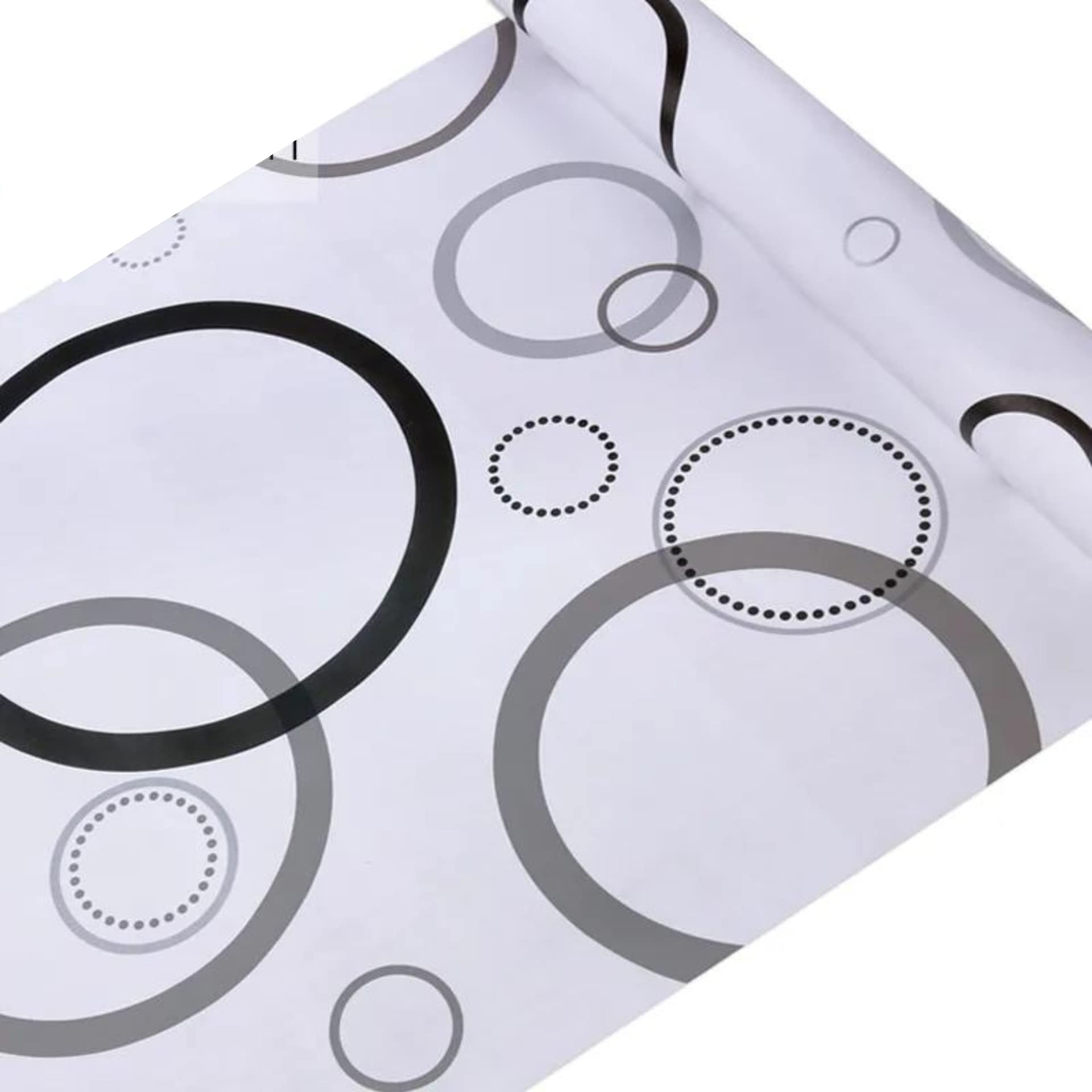 Maefele® Black and White Self-Adhesive PVC Wallpaper 304CM X 45CM (Circles) (B0C1NMDR9J) Amazon Price History, Amazon Price Tracker