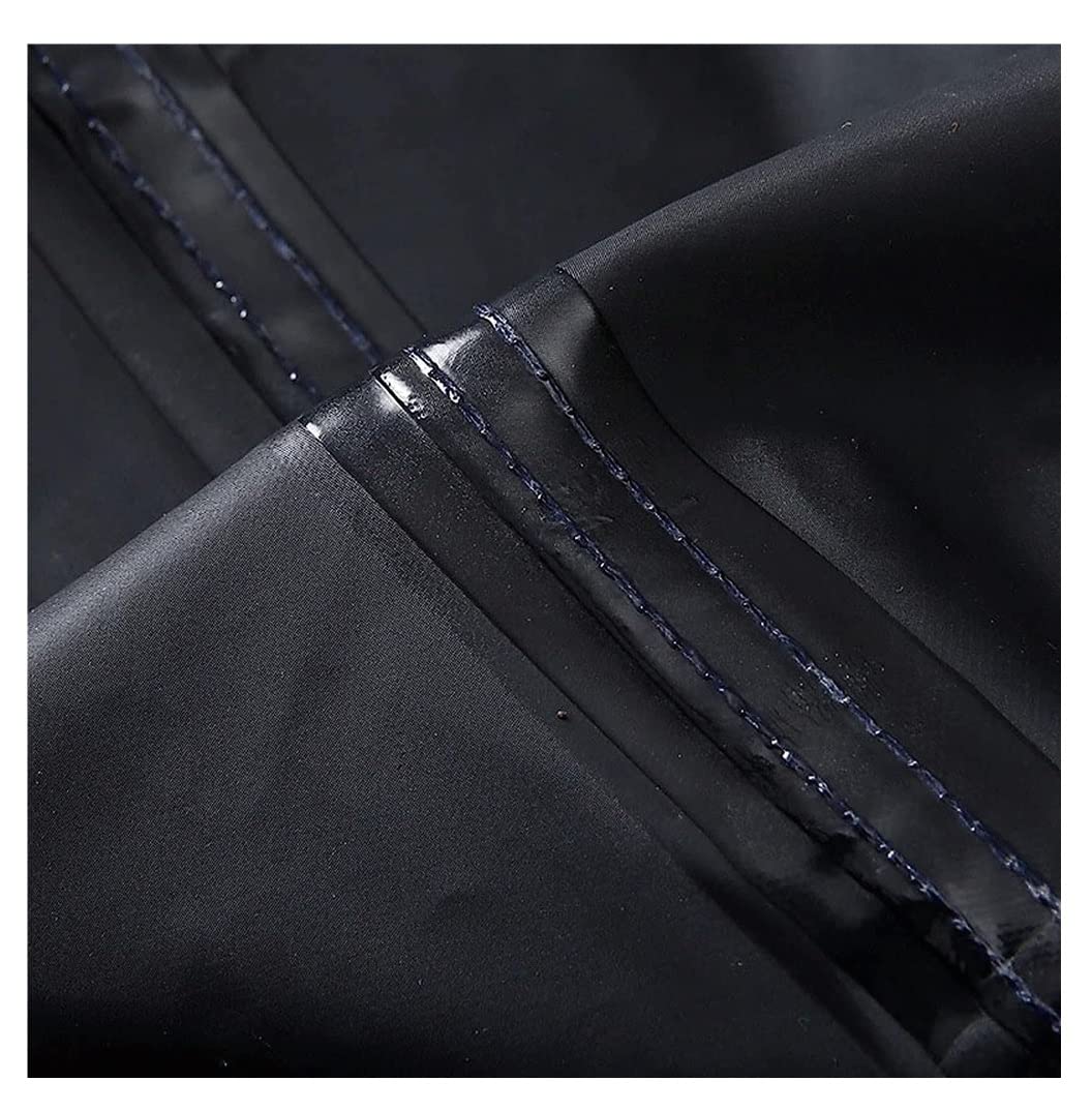 Chubasquero Impermeable Largo para Adultos Hombres Y Mujeres Trabajo Al Aire Libre Senderismo Poncho Impermeable Impermeable Ponchos De Lluvia Impermeables(XXL)