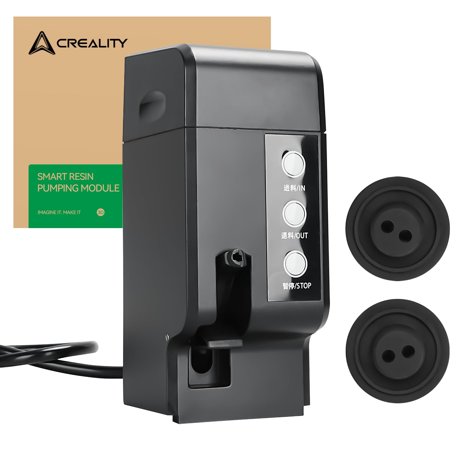 Creality Smart Resin Pumping Module,One-Click Start and Stop, Intelligent Feeding, 50ml/min(Reson) Flow Rate,Compatible with HALOT-MAGE PRO/HALOT-Mages Resin 3D Printer-picture-35