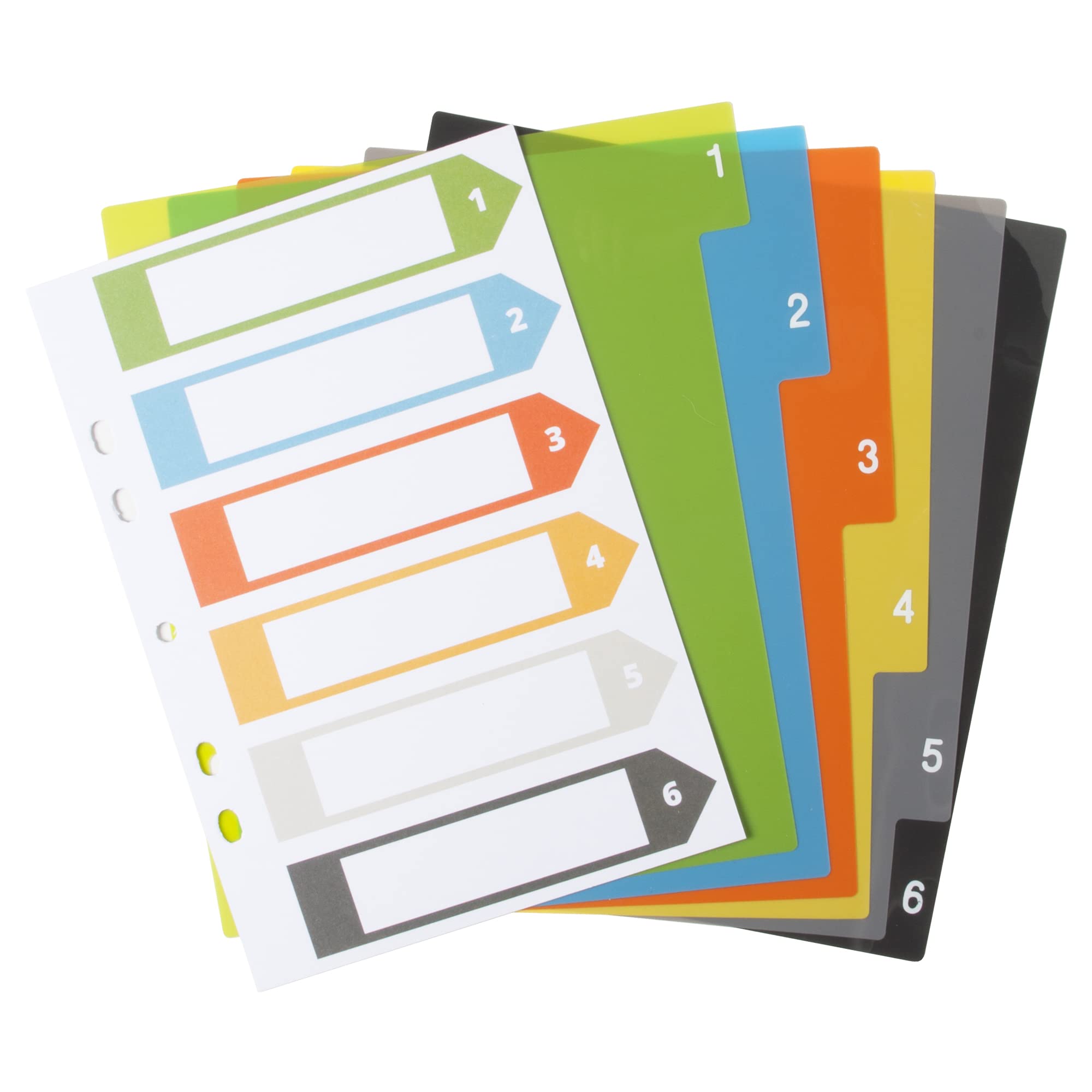 Eco-Eco, A5 50% Recyclé 40 Pocket Couleur Noir Présentation Affichage