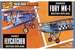 Lindberg Hasegawa 1:48 Scale Fairy Flycatcher Hawker Fury Model Kit