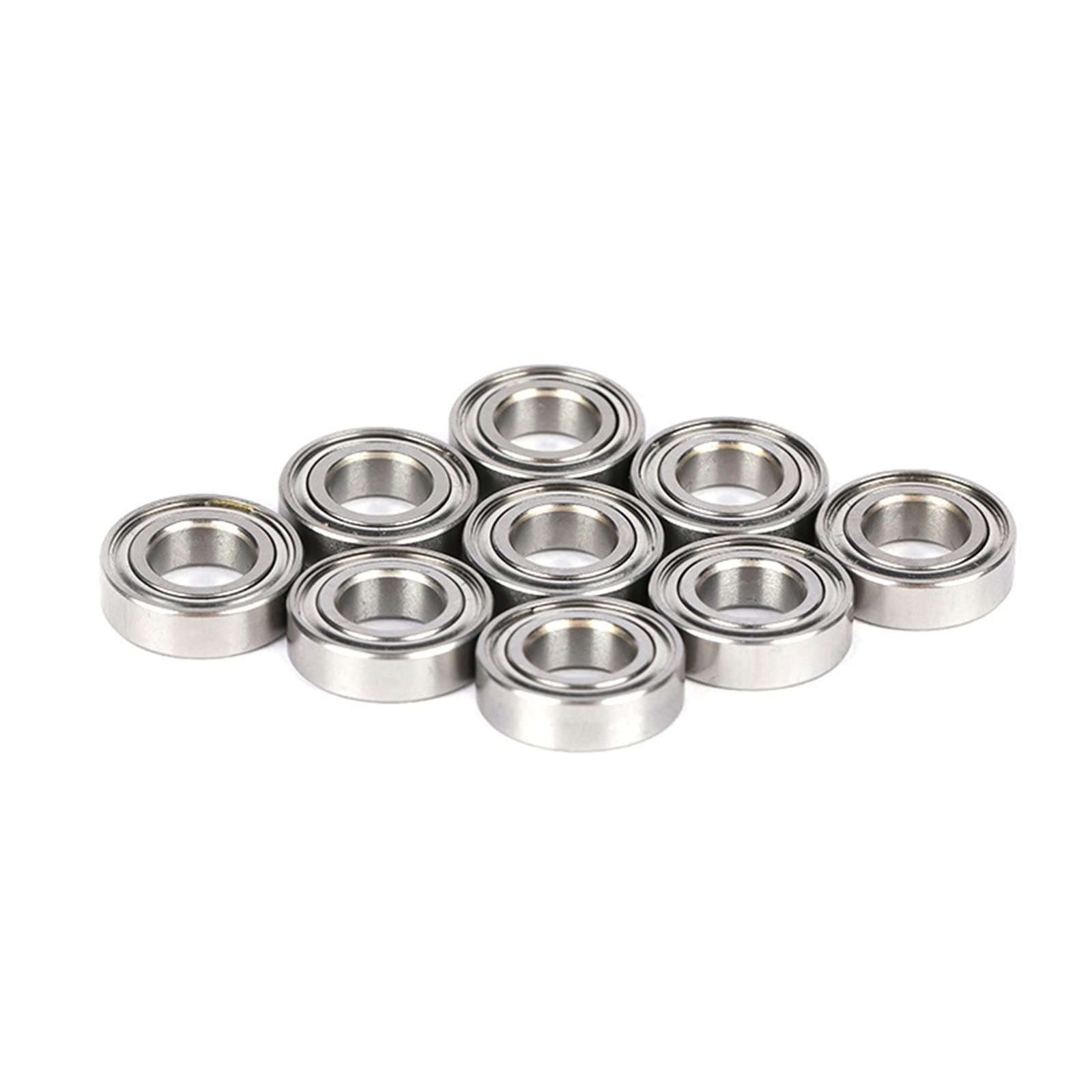 Industrial Bearings Roulements à billes en acier inoxydable de haute qualité 10 pièces 7x14x4mm sans roulement Standard for Ball Bearing Skate Bearings