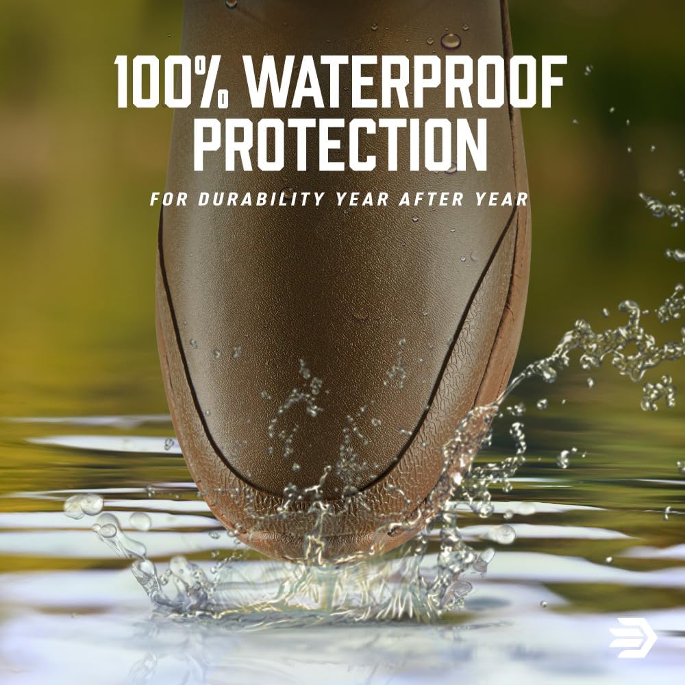 LaCrosse Women's Alpha Agility 15" Waterproof Hunting Snake Boot Brown/Green - Picture 17 of 20