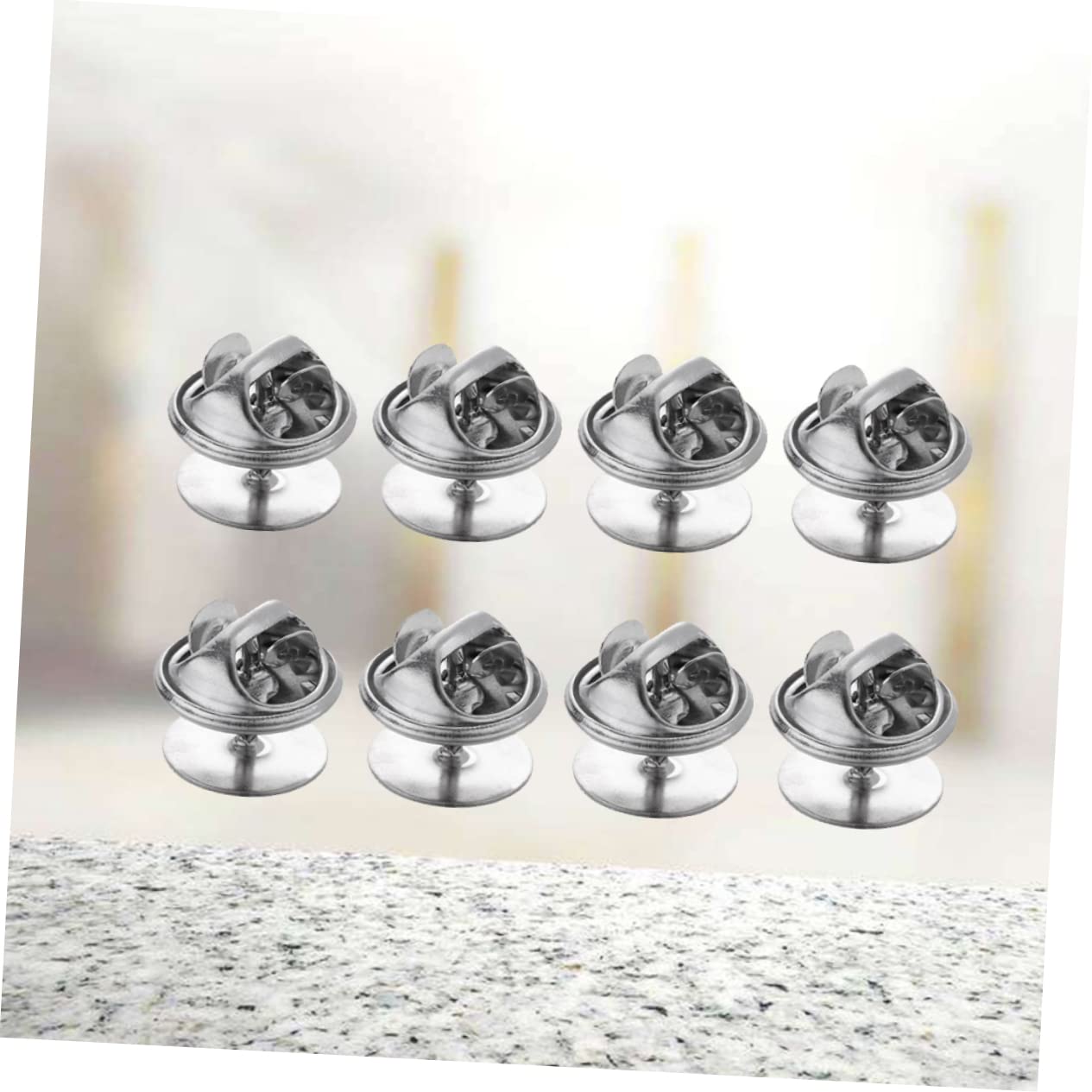 NUOBESTY 360piezas Alfileres De Seguridad Base De Para Broches Sujetadores De Solapa y Accesorios De Joyería
