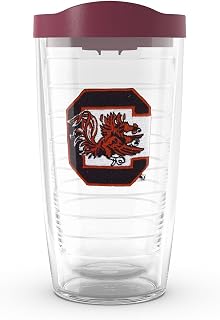 Tervis South Carolina Gamecocks - Primary Logo Made in USA Double Walled Insulated Tumbler Travel Cup Keeps Drinks Cold & Hot, 16oz, Classic