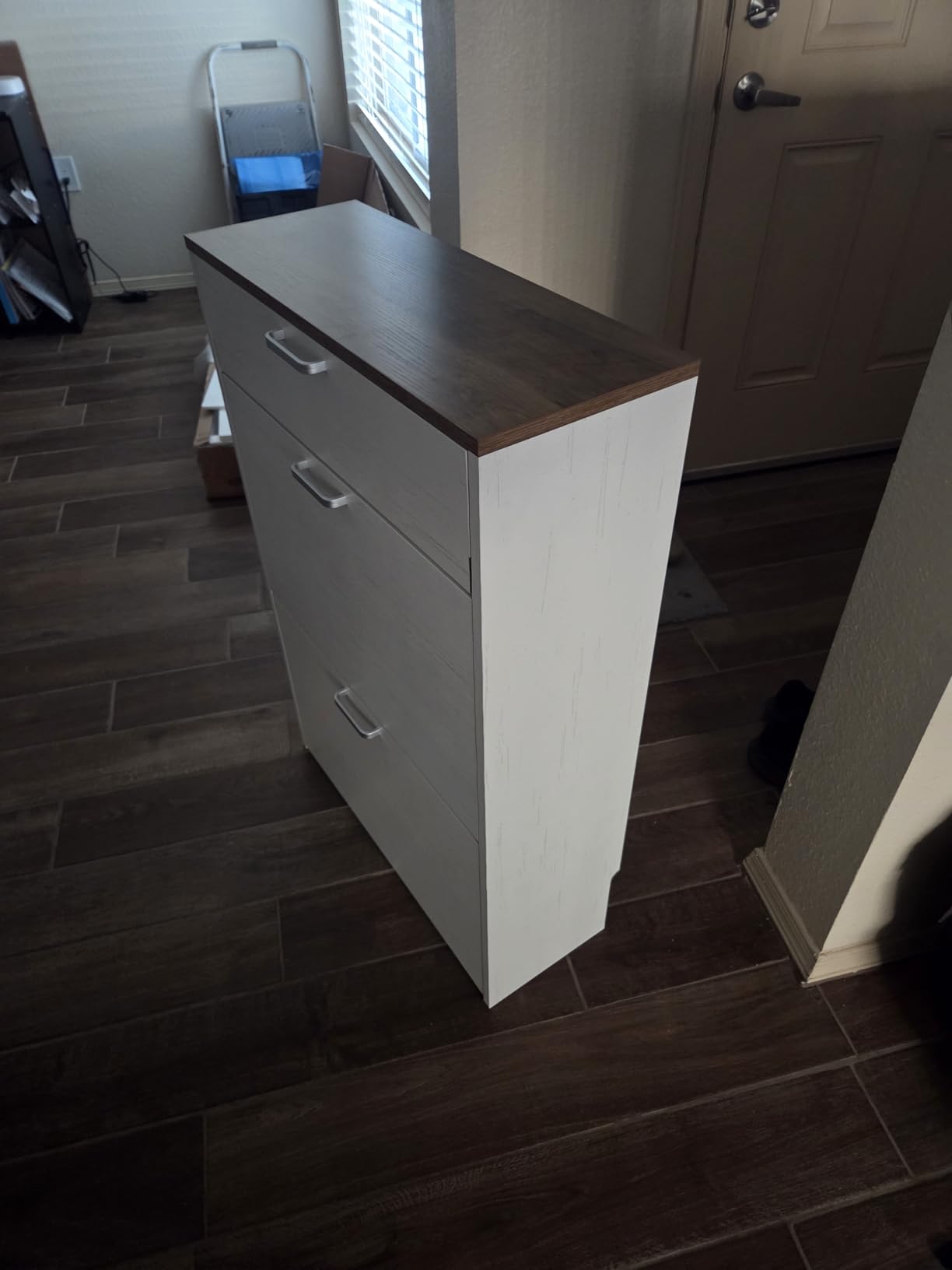 Customer photo of shoe cabinet