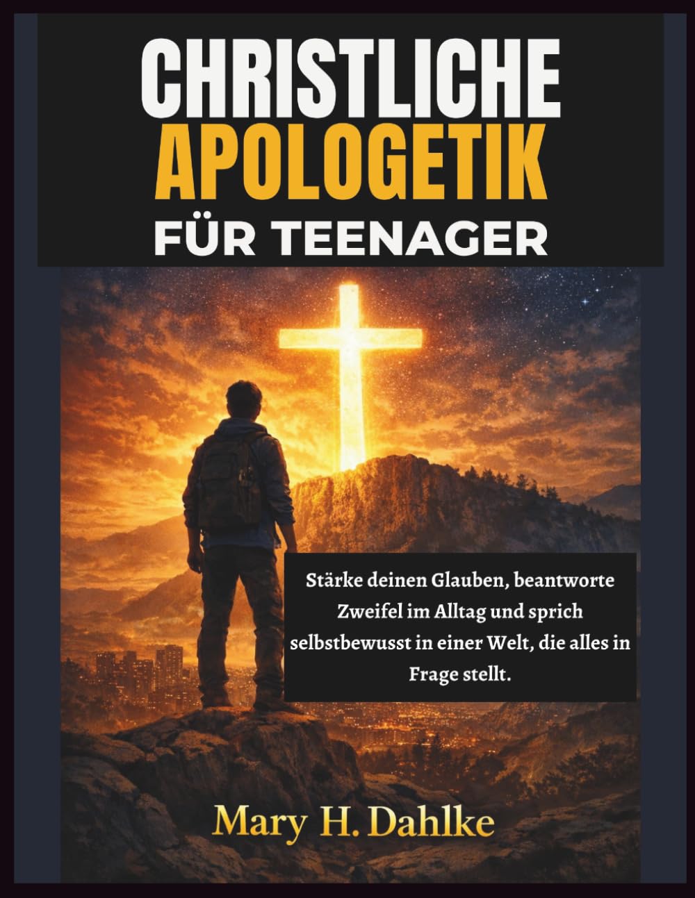 CHRISTLICHE APOLOGETIK FÜR TEENAGER: Stärke deinen Glauben, beantworte Zweifel im Alltag und sprich selbstbewusst in einer Welt, die alles in Frage stellt.