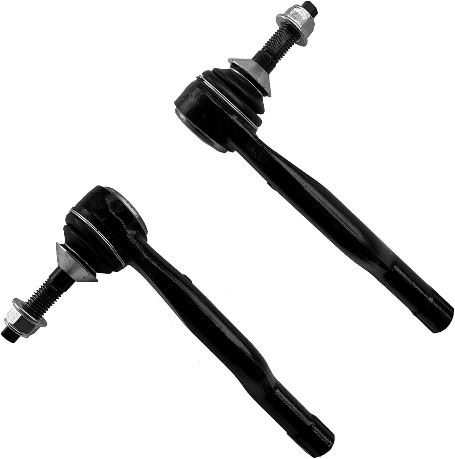 CYYDE 2 Front Outer Tie Rod End Kit ES801109 ES801110 for Ford Fusion 2013-2020, Edge 2015-2021, Steering Tie Rod End Kit for Lincoln Continental 2017-2020, MKX 2016-2018, MKZ 2013-2020