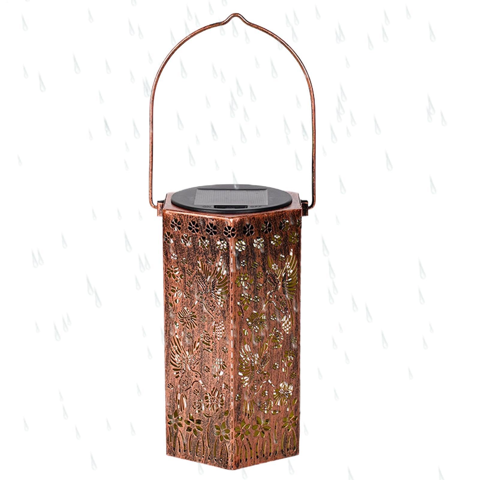 YUANCHUTOP Outdoor Solar Light - Weatherproof LED Lanterns,Outside Solar Lights for Yard | for Backyard Courtyard Porch Farm Balcony Pathway Walkway Garage