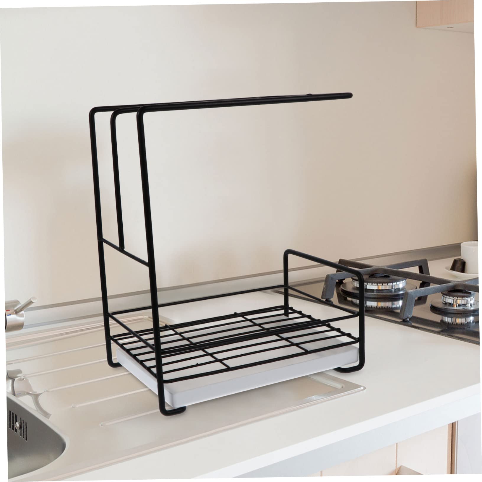 1pezzi Spugne Inossidabile con Vassoio Scarico Organizer per e Facile Design per e Piano