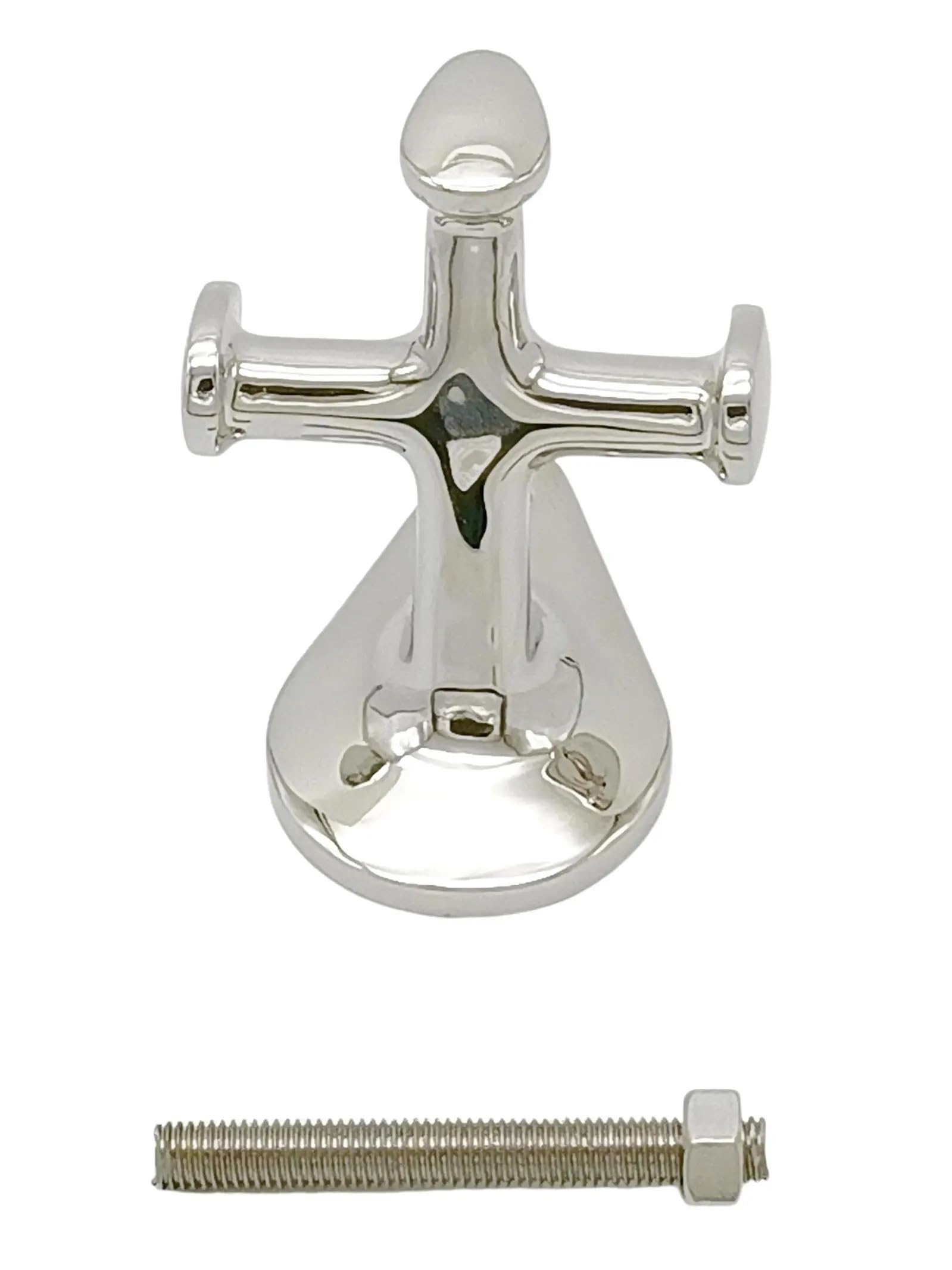 Marine Poller 4 PCS Marine Grade 316 Edelstahl Einzel Kreuz Poller Heavy Duty Klampe für Marineboote