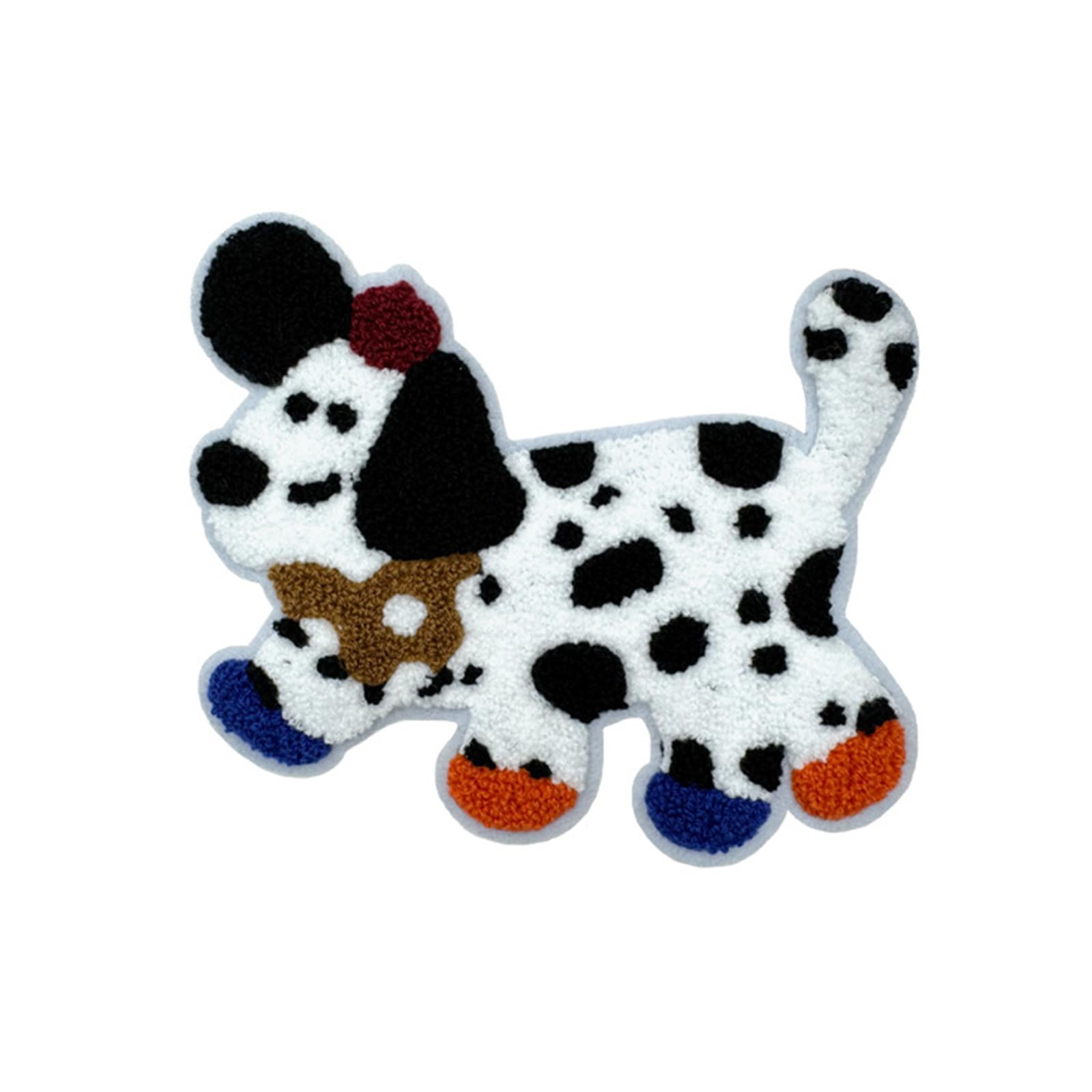 Cartoon Dog Patches Creative Clothing Decoration Dog Appliques Handmade Kits Craft Shirt Embroidery Patches Making Supply