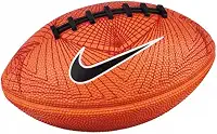 Bola de Futebol Americano Nike 500 Mini 4.0 FB 5 - Laranja com Preta