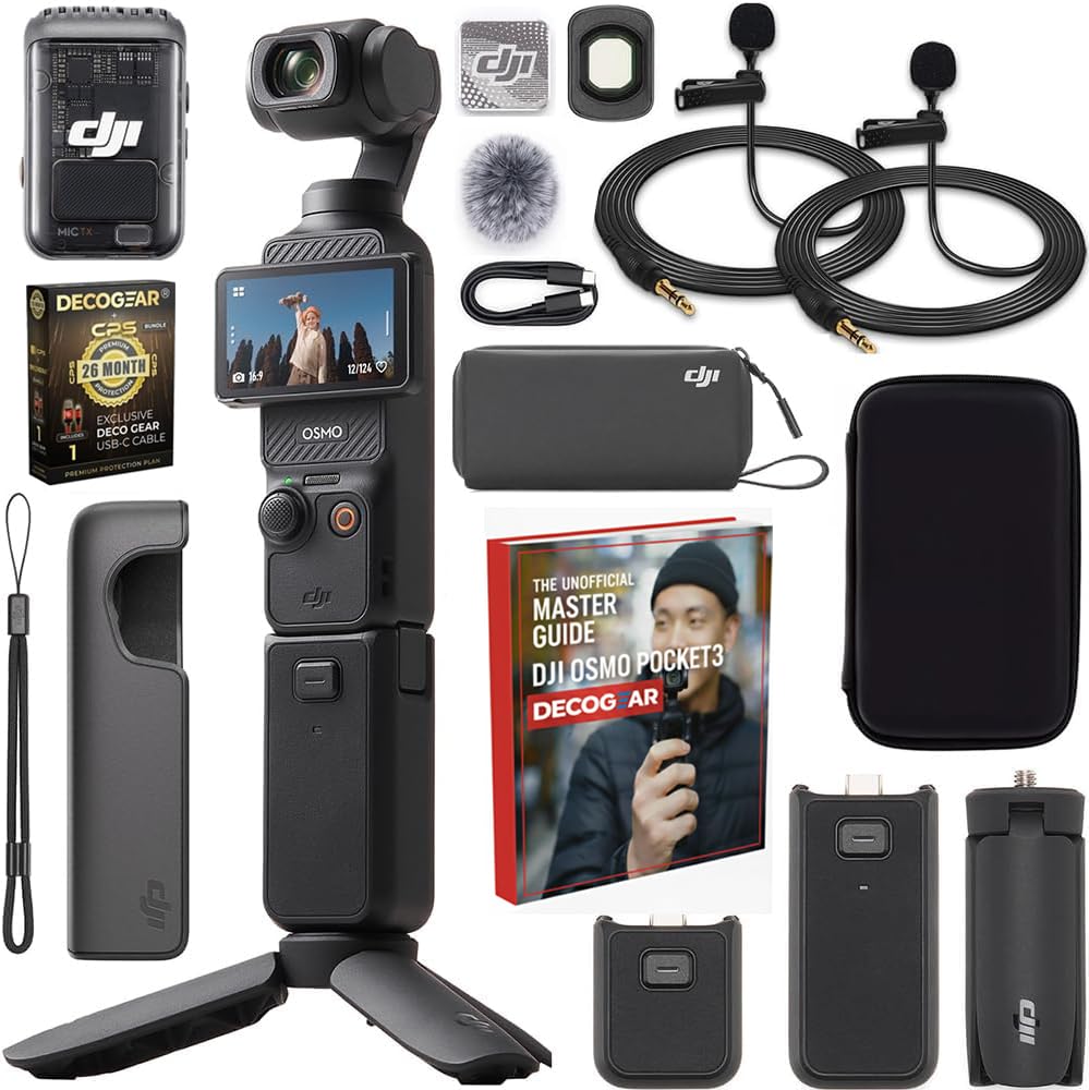 Amazon | DJI CP.OS.00000302.01 Osmo Pocket 3 Creator Combo 4K 