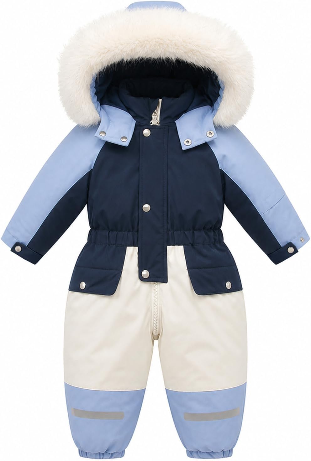 JiAmy Kids One-piece Snowsuit for 1-8Y