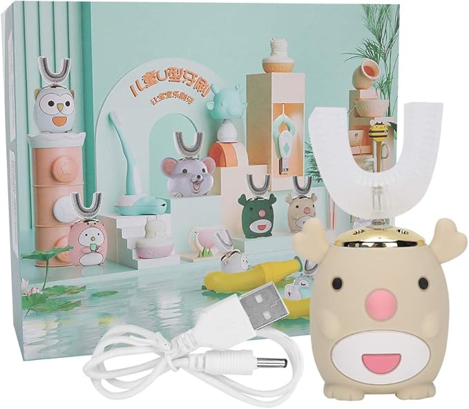 title=Spazzolino da denti automatico per bambini a forma di U Cleaning Modalità di