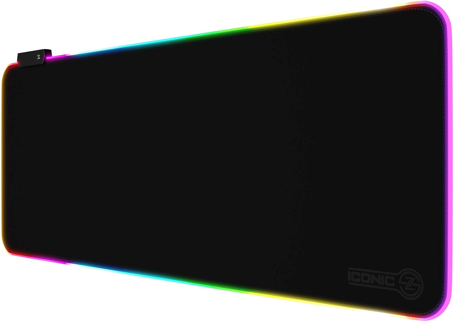 RGB Large Gaming Mouse Mat Pad 32" x 12" - LED Lighting Static/Breathing/Flashing- Stitched/Waterproof/Non Slip Base