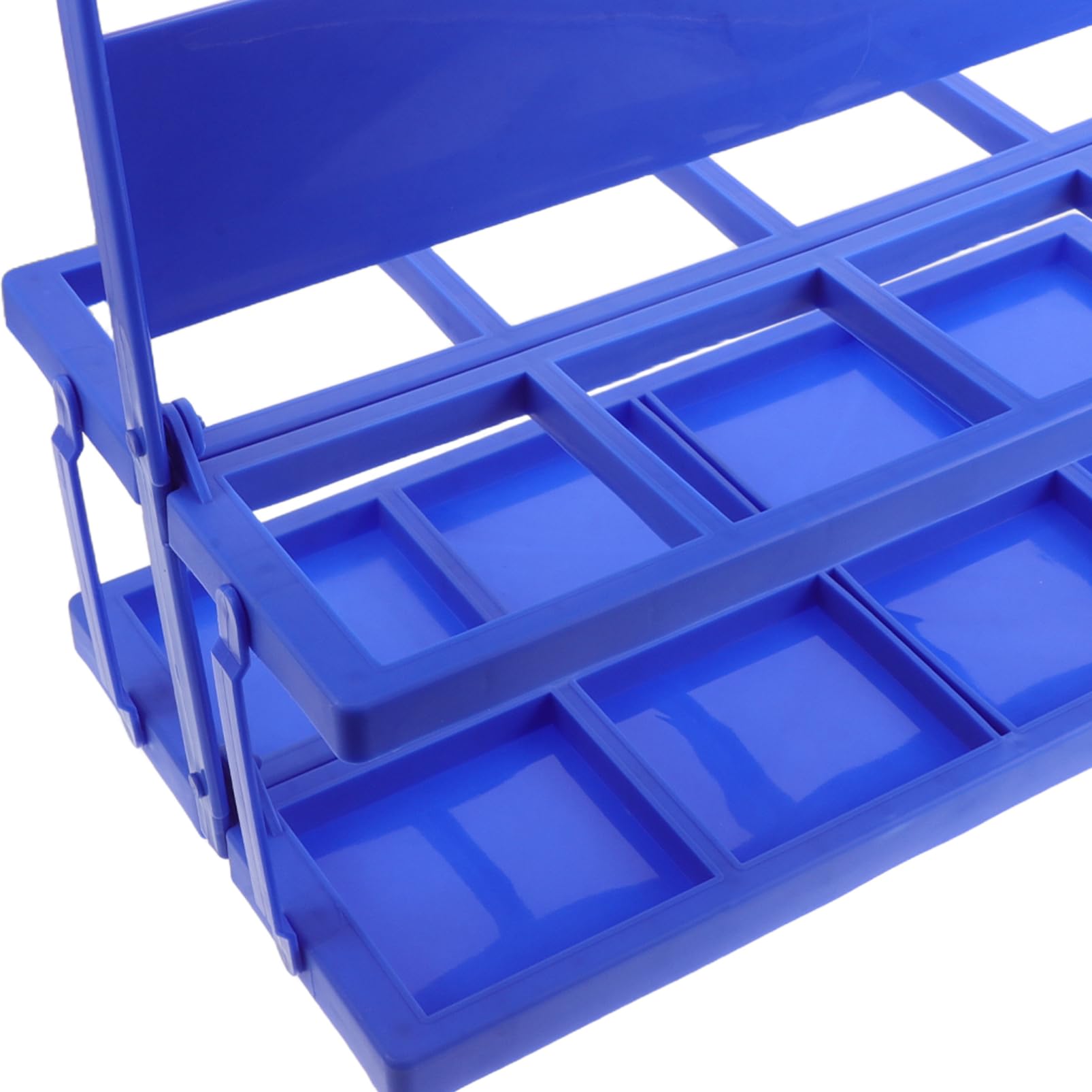 Portaborraccia Pieghevole con Maniglia 8 Posti in Plastica Resistente Porta Bevande Sportivo per Calcio e Outdoor Trasporto Comodo per Squadre e attività all’Aperto