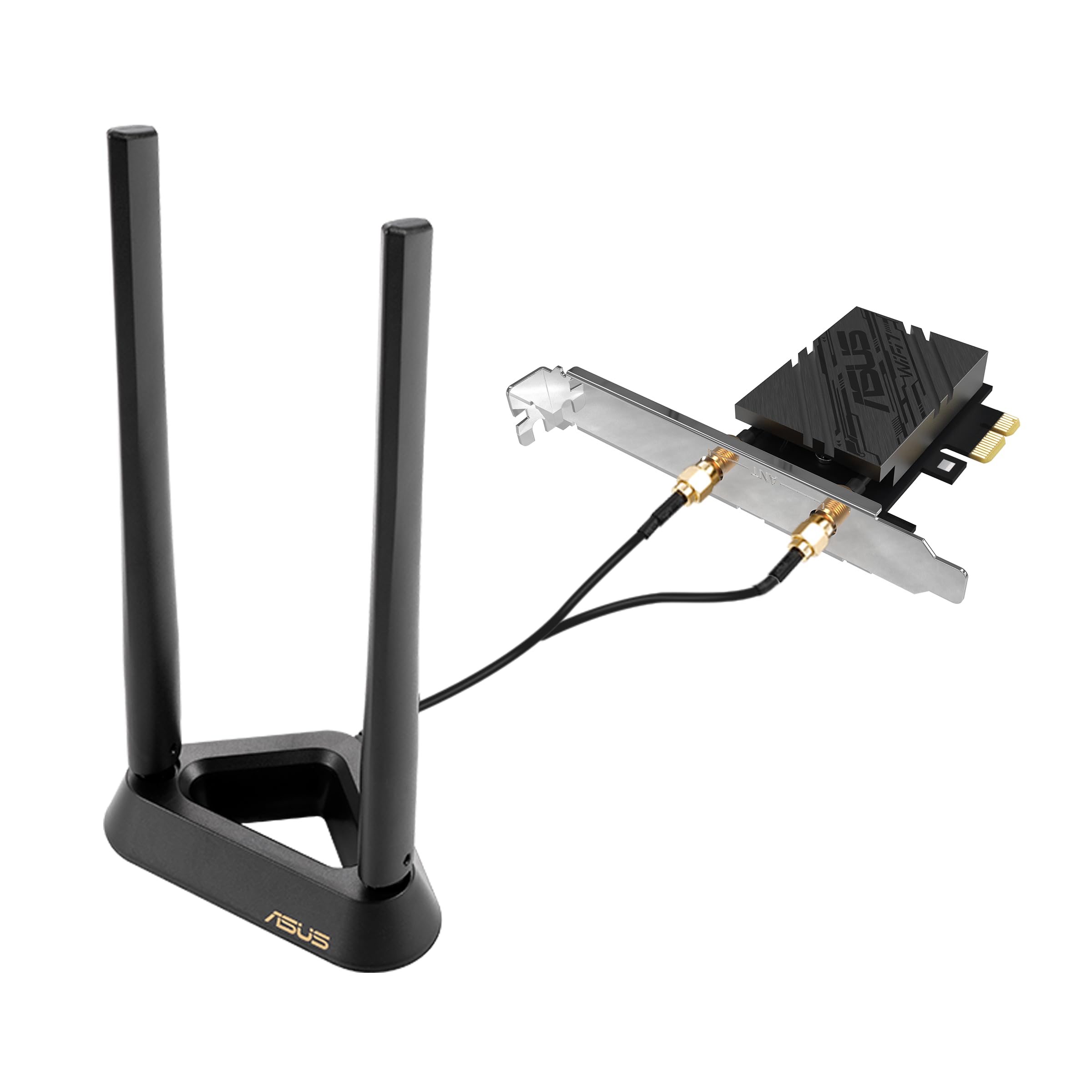 ASUS BE6500 Tri Band PCI-E WiFi 7 (802.11be), Bluetooth 5.4, WPA3 Network Security, OFDMA e MU-MIMO, funzionamento Multi-Link