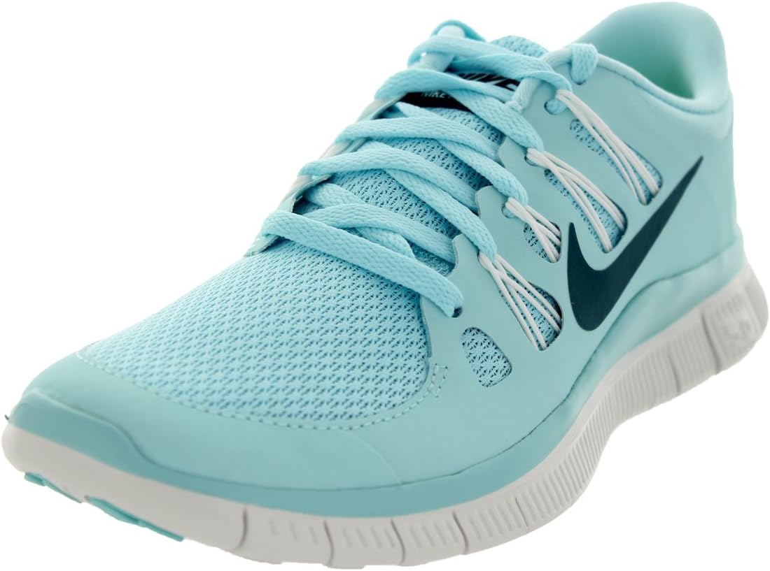 Nike Women's Wmns Free 5.0, GLACIER ICE/NIGHT FACTOR-SUMMIT WHITE, 10 M US