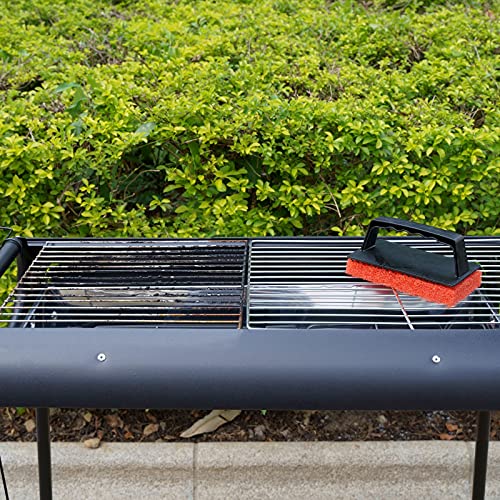 Hhome Griddle Cleaning Kit 16 Piece For Blackstone Flat Top, Grill Cleaning Accessories Tool, Easy Clean On Hot Or Cold Surfaces, 14 Cleaning Pads And 2 Handles #TOP3