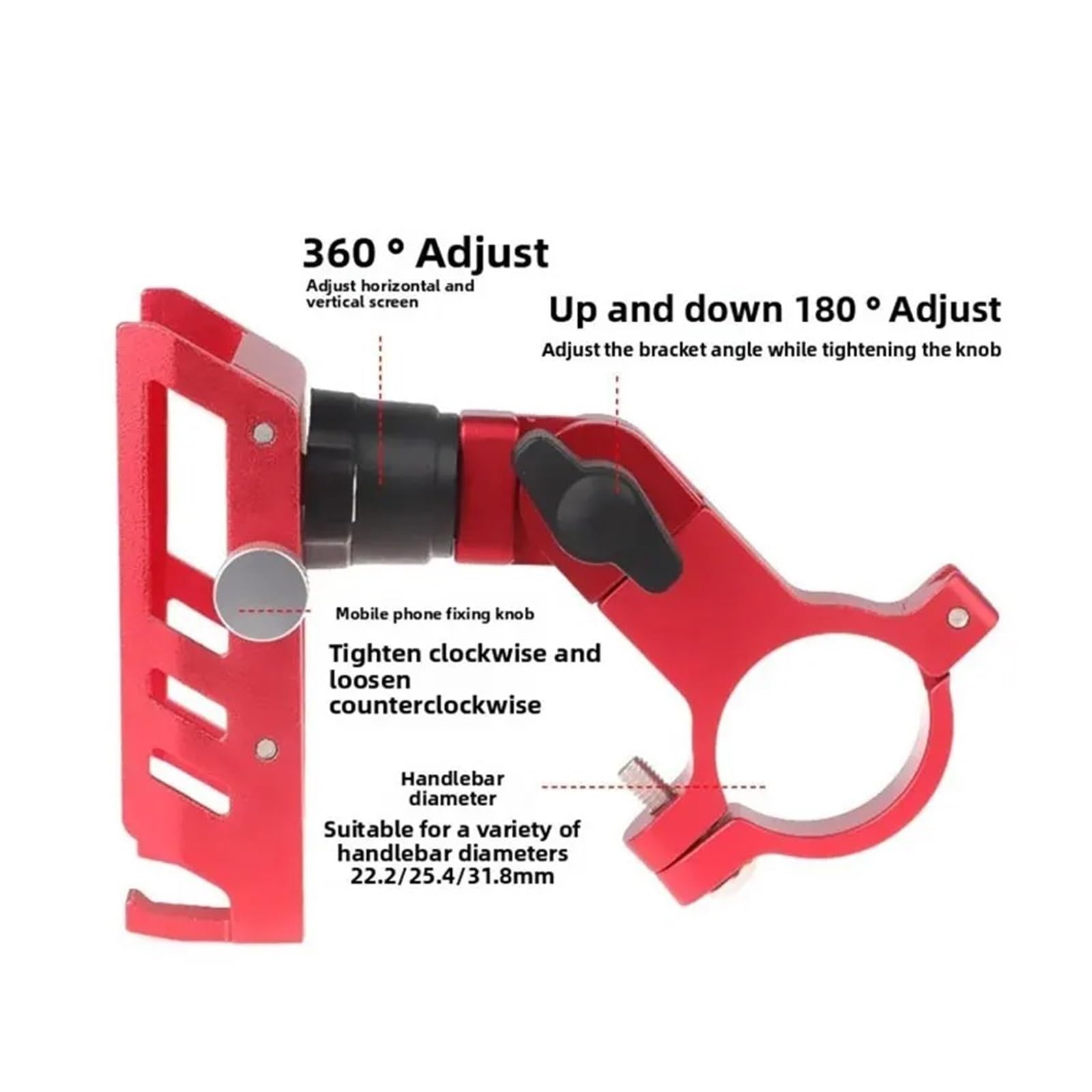 Supporto Per Telefono Moto Cavalletto Mobile Per Moto Staffa GPS per moto