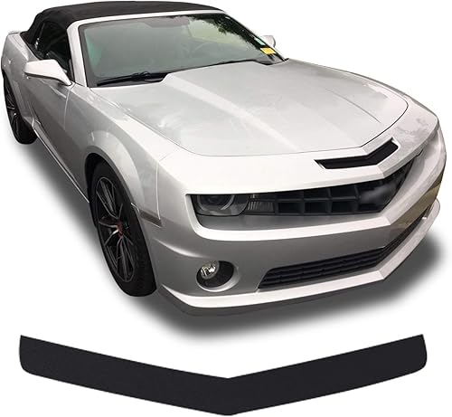 Miniatura 2 de Gomu Calcomanía de vinilo para parachoques de nariz delantera, compatible con Camaro SS 2010 2011 2012 2013 - Azul cromado mate metálico