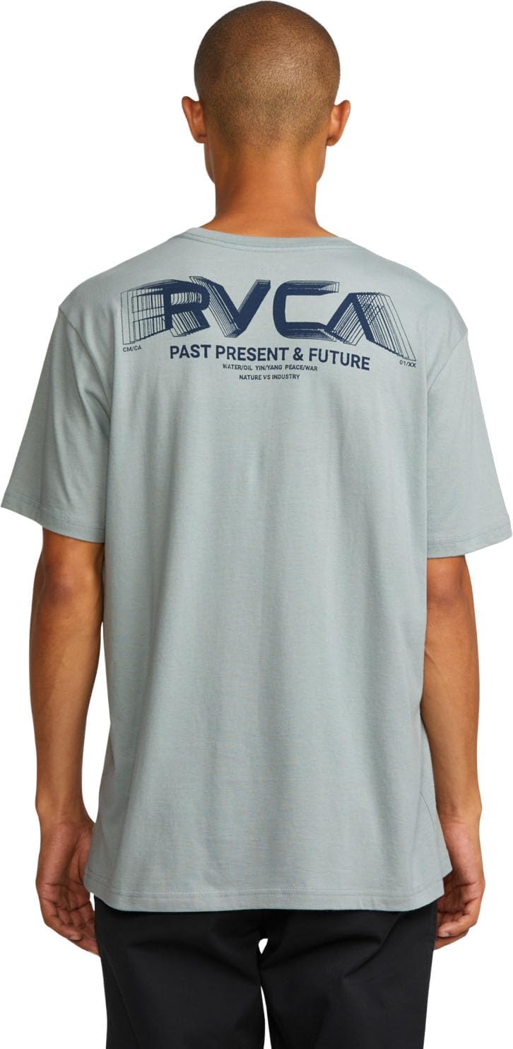 RVCA Mens Men's Vortex Ss Short Sleeve Tee - Image 2