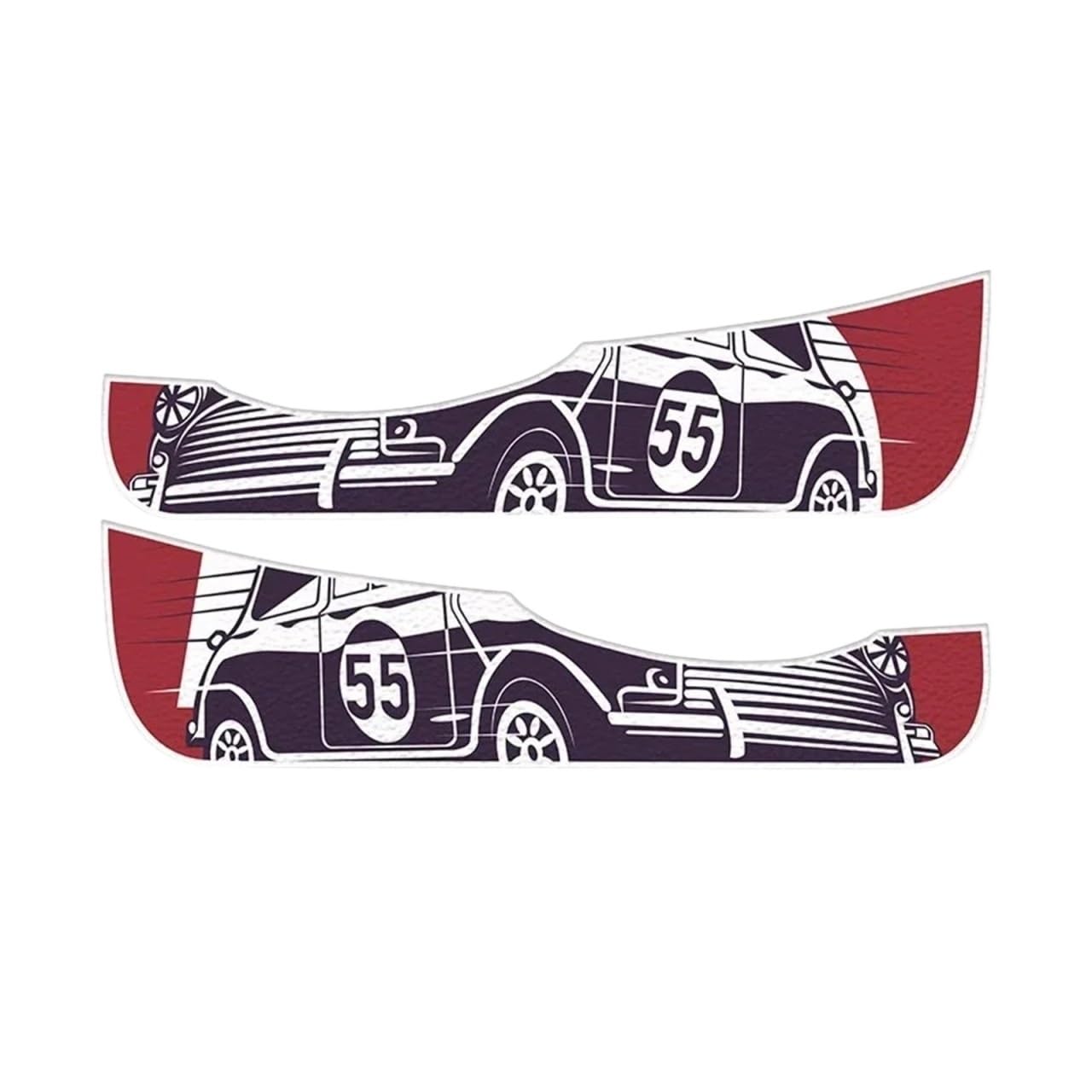 IVEFMEDGZ Car Door Anti-kick Pad Interior Protection Sticker Accessories Compatible for MINI Cooper JCW R56 R60 Clubman F54 F55 F56 F60 Countryman