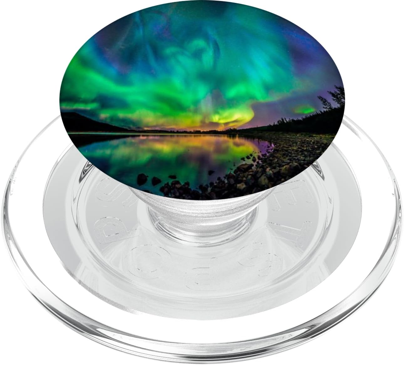 Northern Lights Aurora Borealis Phone Stand PopSockets MagSafe PopGrip for iPhone