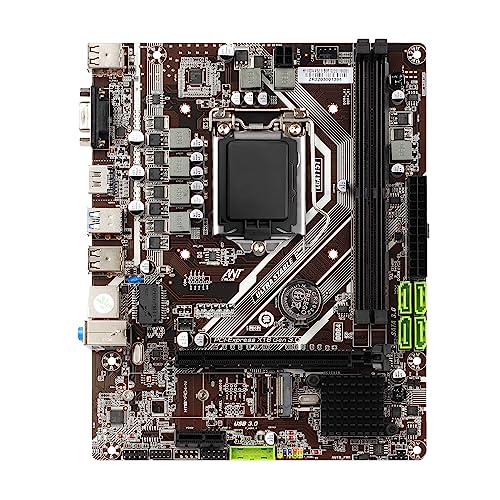 Image of Ant Value H110MAD4-N mATX Gaming Motherboard LGA1151 Support Intel 6th and 7th Generation i3 /i5 /i7 DDR4, M.2 NVMe, USB 3.0 Ports, HDMI Port, HD 6 Channel Audio