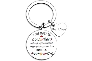 Coworker Keychain: A Token of Friendship for Cherished Workmates