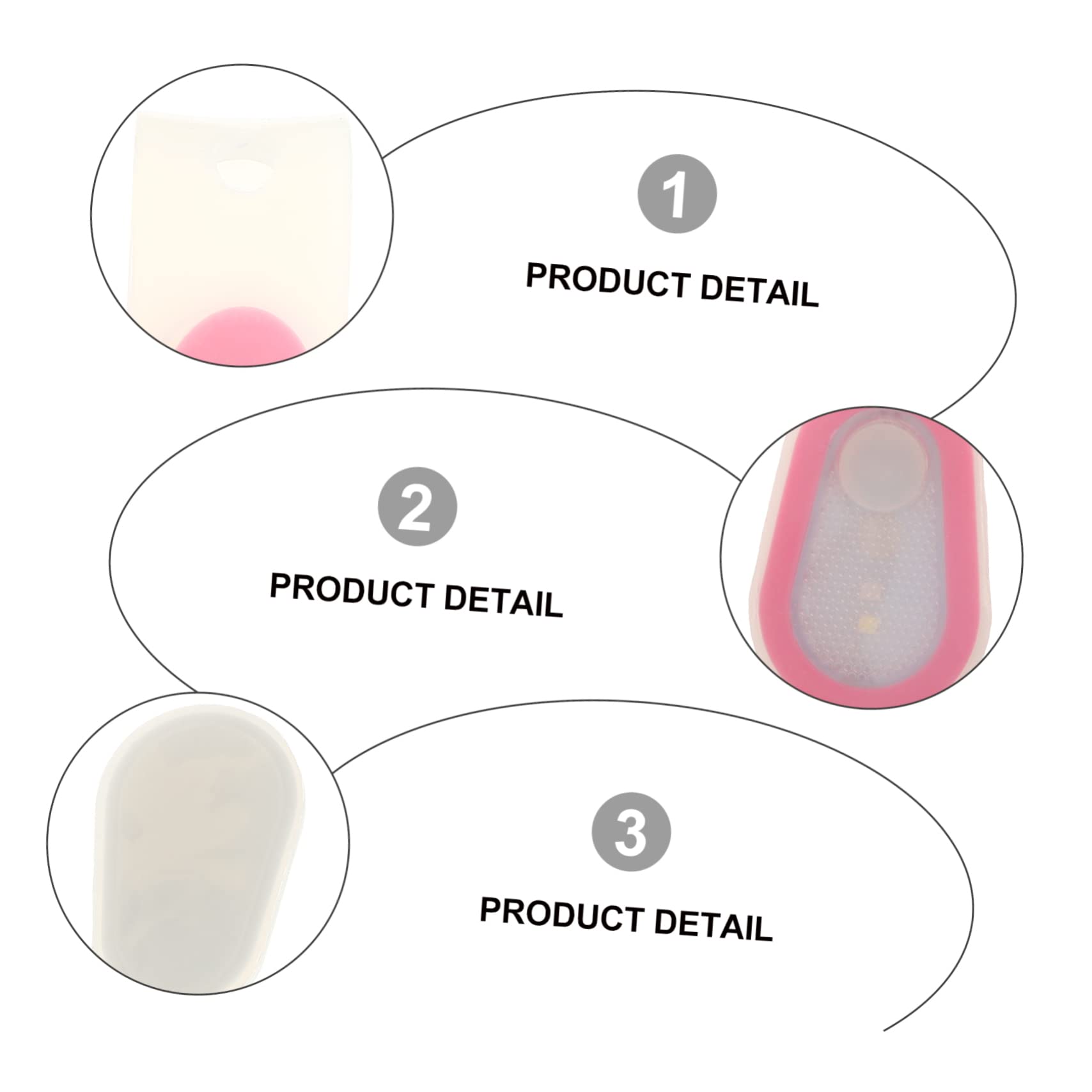 BESPORTBLE 2Pcs Outdoor Running Lights Portable LED Clip Lights for Night Safety for Backpack Hiking Camping and Running Activities Lightweight and Versatile Night Running