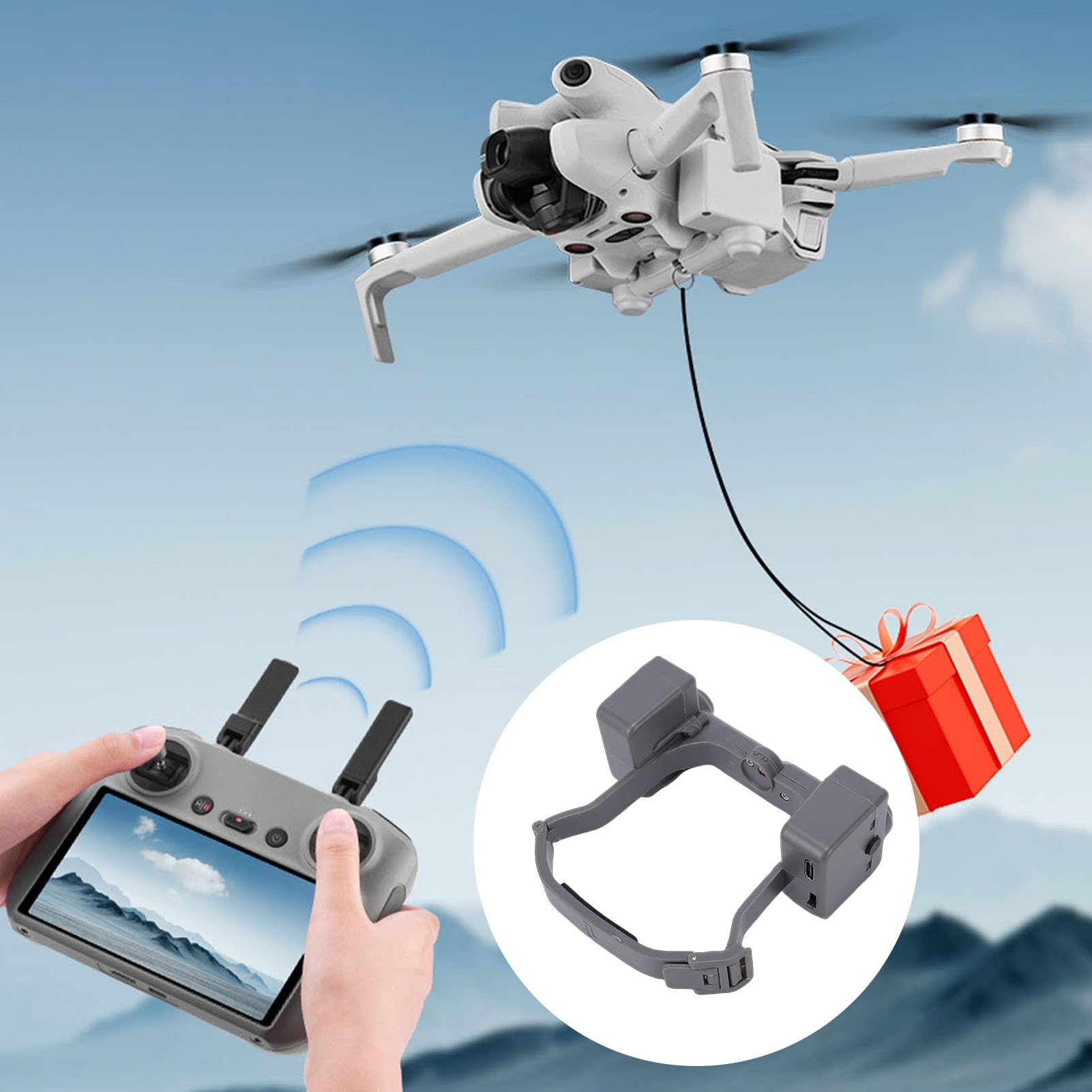 Asixxsix sistemas de Lanzamiento Aéreo de Drones para AIR 3 3S