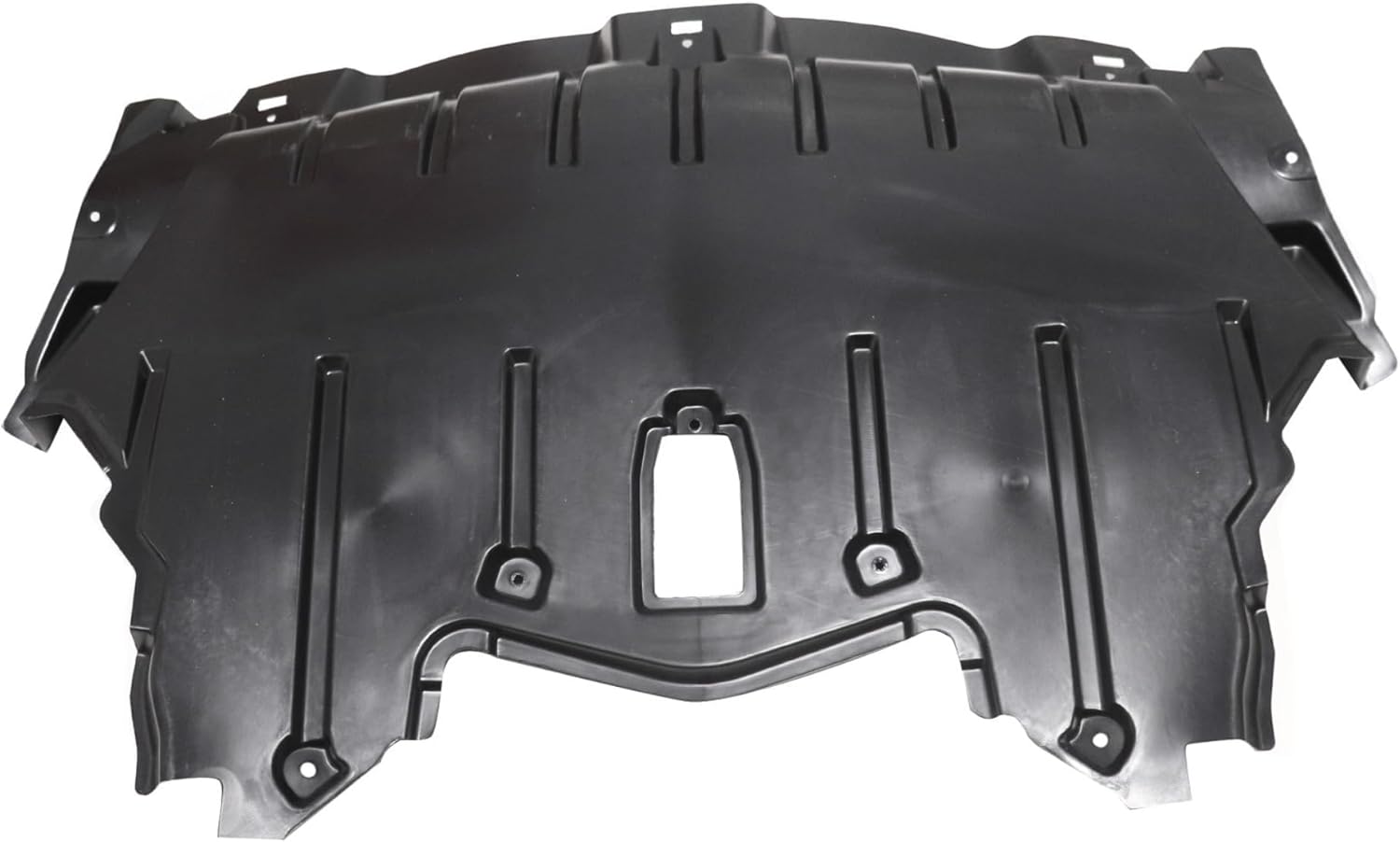 GXARTS Black Engine Splash Shield Guard 51757180633 Compatible with BMW X6 E71 2008 2009 2010 2011 2012 2013