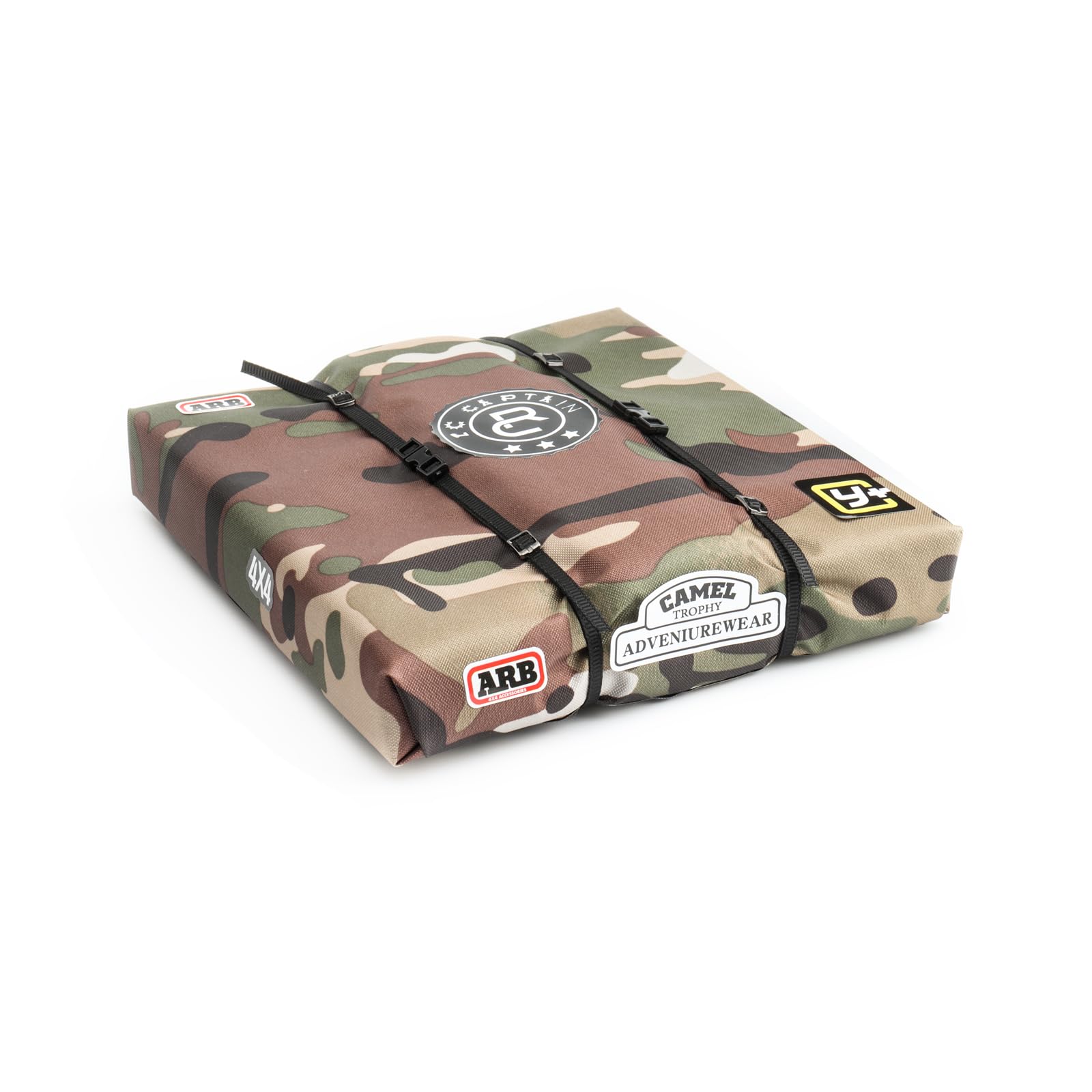 RC Car Simulated Roof Luggage Tent Bag Decorate Handmade for 1/8 1/10 RC Crawler Car TRX4 Defender SCX10 90046 RC4WD (Camouflage)