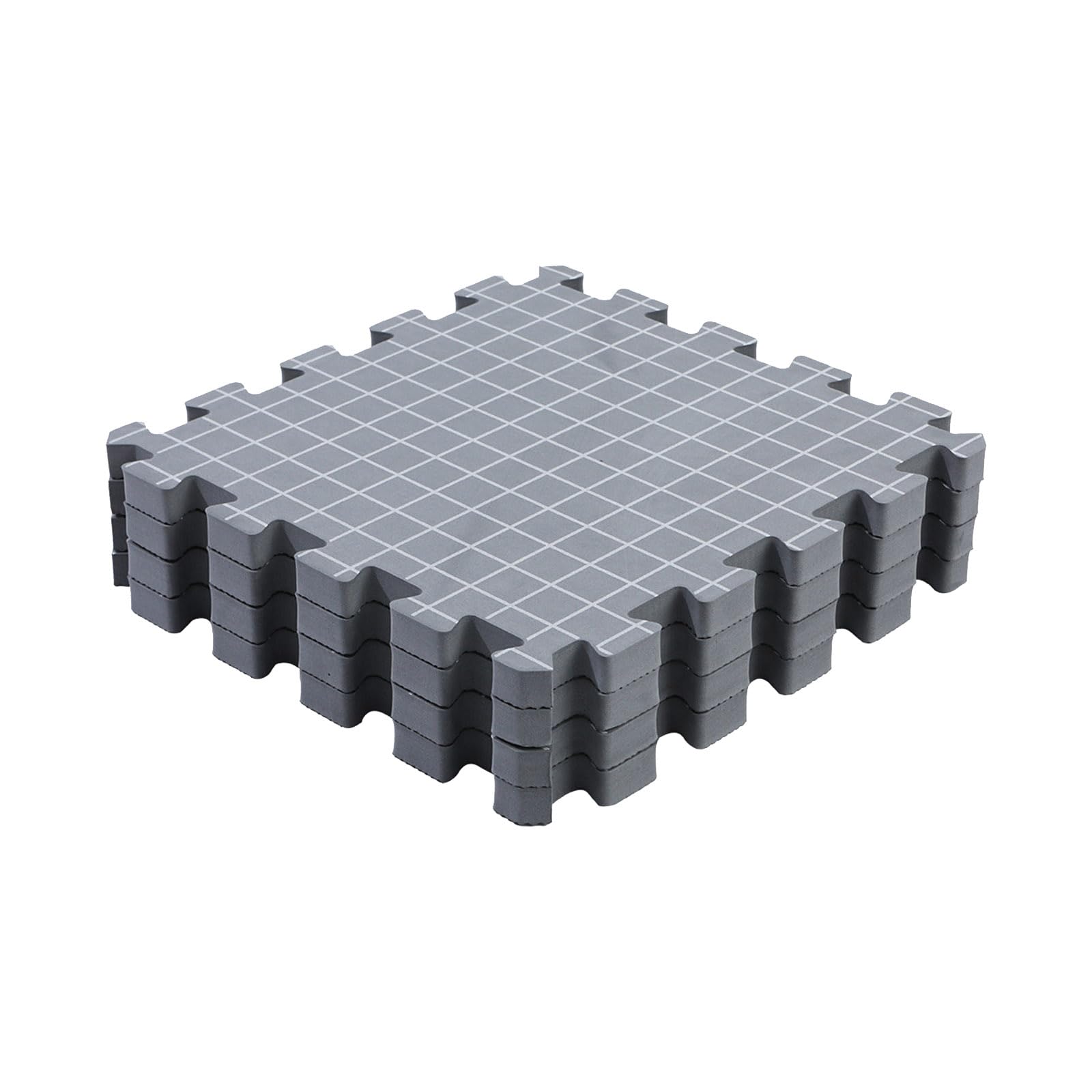 Kaeltsyn 4Pcs Knit Blocking Board 12.6x12.6Inch Foam Knitting Mat for Crochet Granny Square Making Stitching Alignment Fabric Boards
