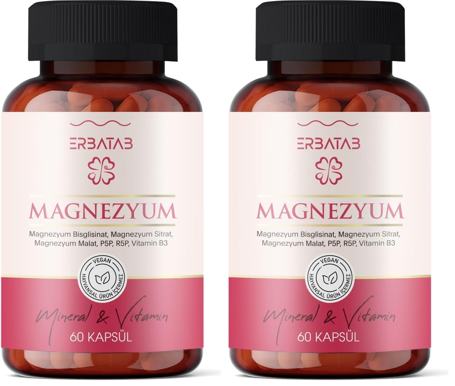 Erbatab Magnezyum 3’Lü Form (2 paketi)