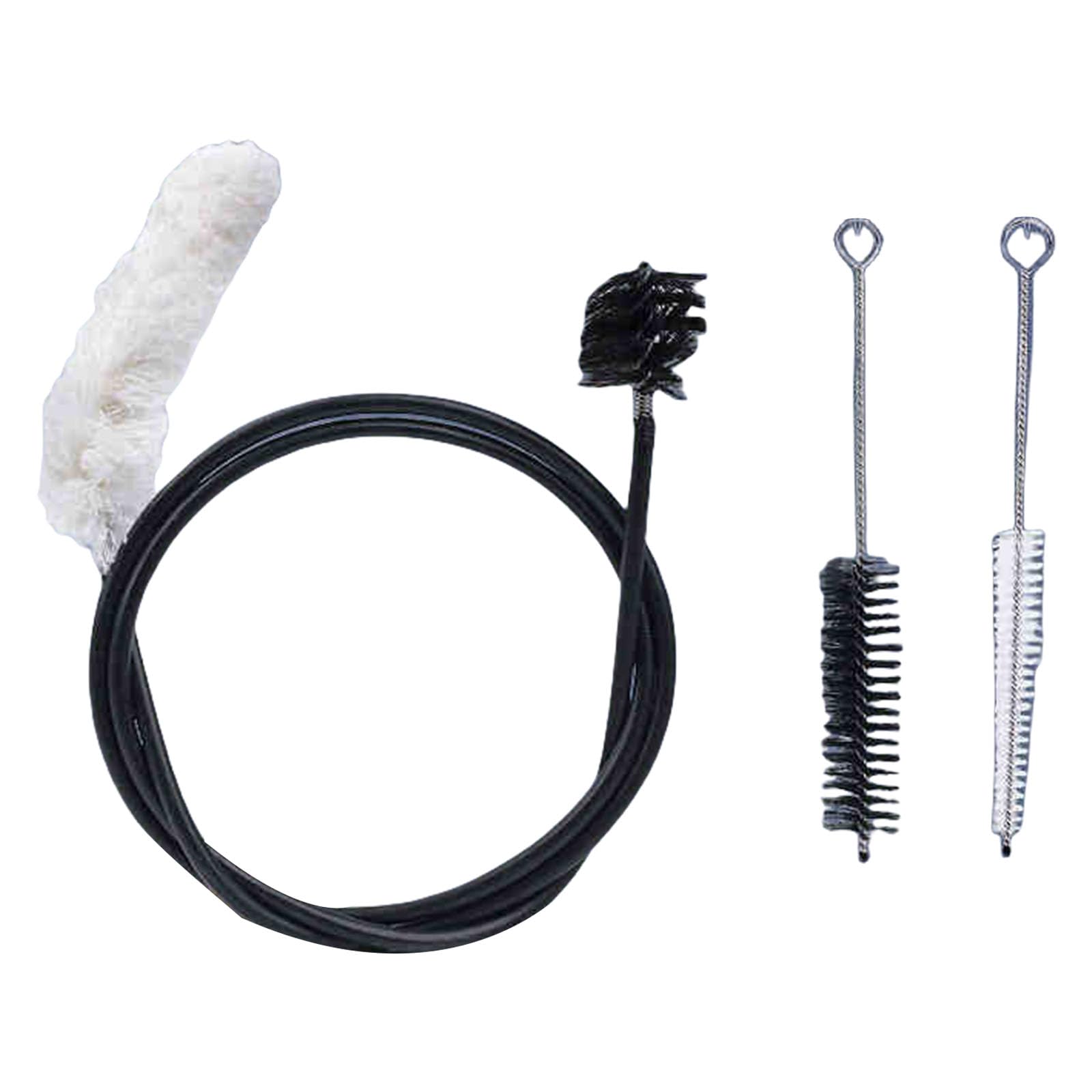 Hredwep Trumpet Care Tool Mouthpiece Brush Valves Brush Flexible Snake Brush Musical Instrument Care Accessories
