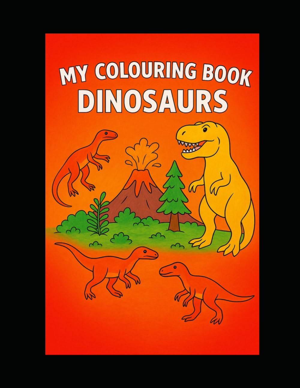 My Colouring Book: Dinosaurs