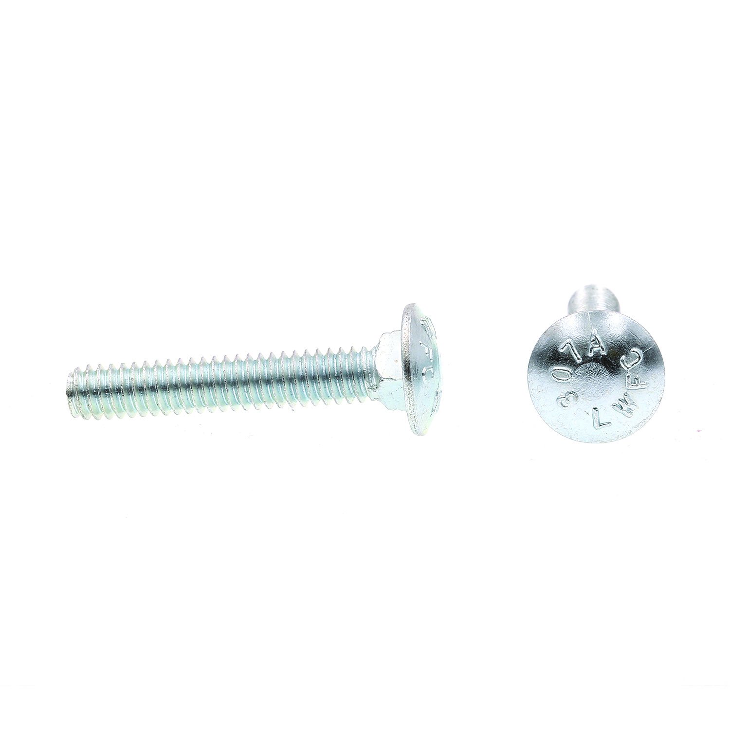 Prime-Line Carriage Bolts 1/4in-20 X 6in A307 Grade A Zinc Plated Steel 50pk 9062661 - View #8