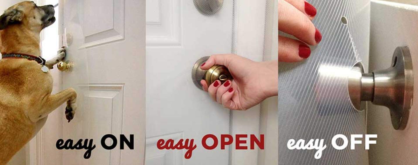 Heavy Duty CLAWGUARD The Ultimate Door Scratch Shield, Frame & Wall