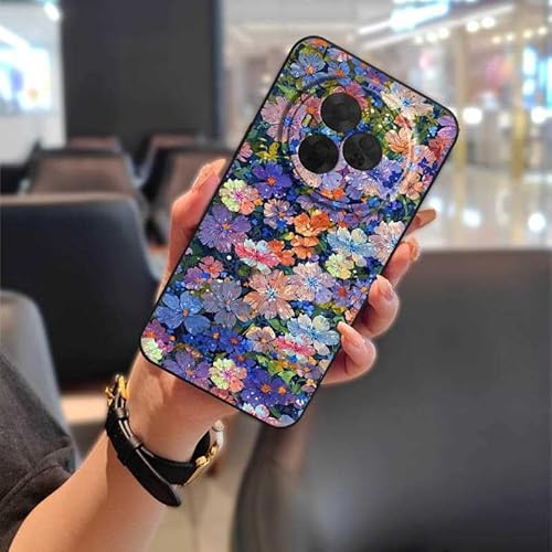 Phone Case Compatible with TCL NxtPaper60 Ultra, Shockproof oil painting Design Cute Graffiti Dirt-resistant Phone Pouch Protect