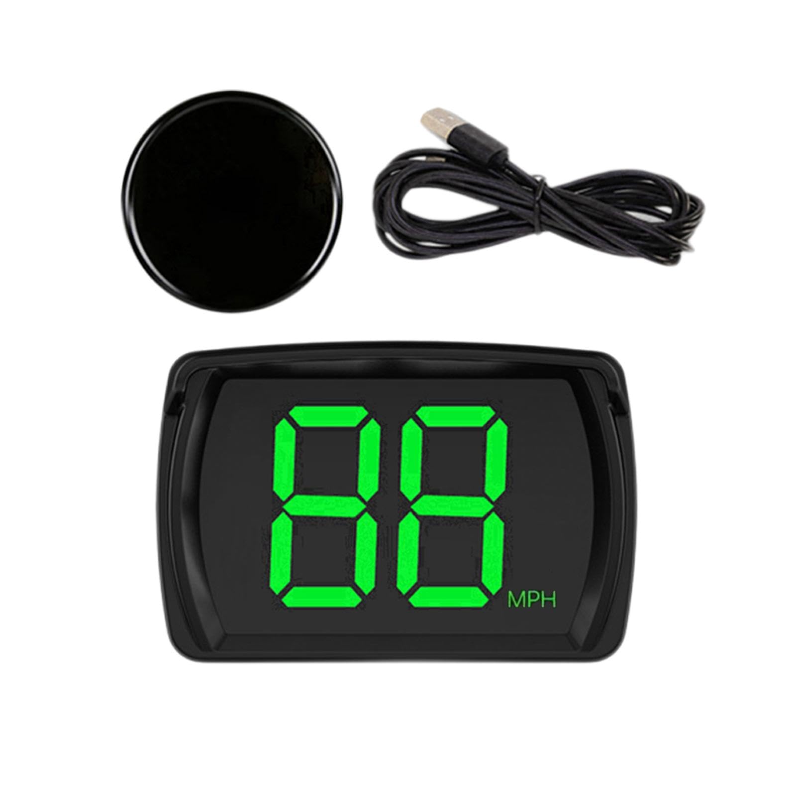 Enakshi® Generic Head up Display Speedometer MPH Speed Meter for Car Vehicle Bus Green|| Parts & Accessories | Car & Truck Parts | Interior | Seat Covers-image-7