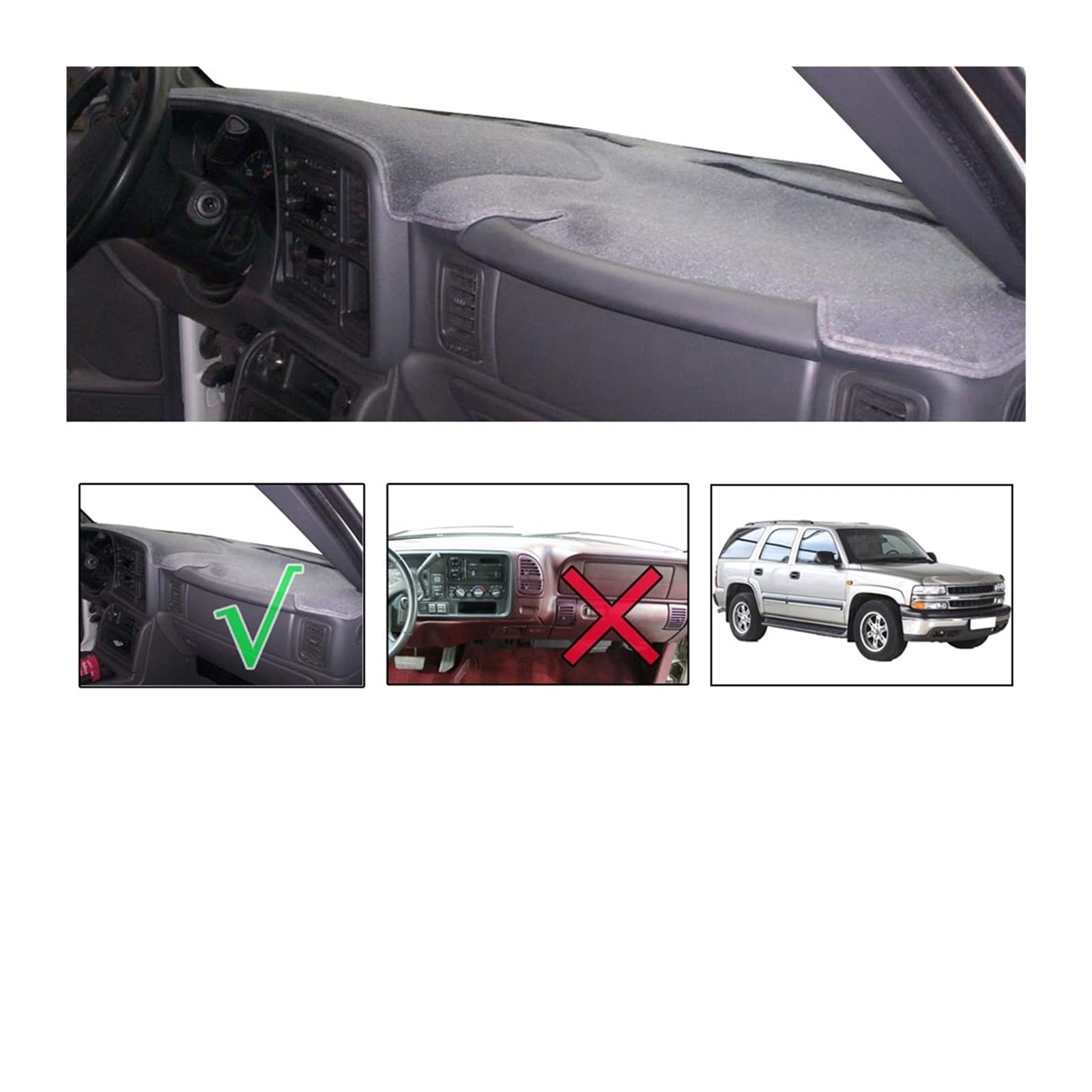 Amazon.co.jp: 車のダッシュボードマット 用シボレー 用シルバラード 