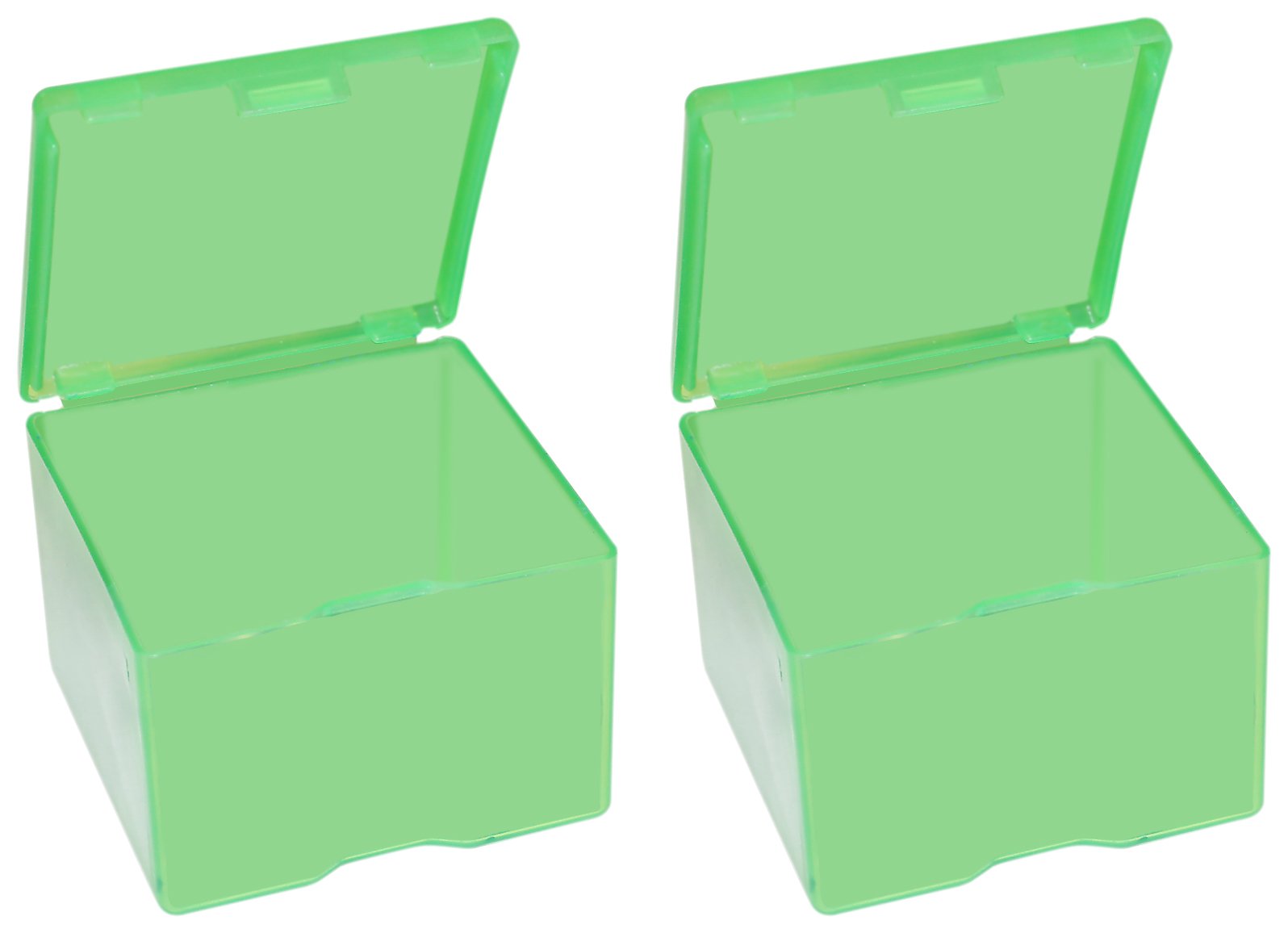 CAST1-16 Cast Bullet Box, 2 Pack, USA Made, Clear Green