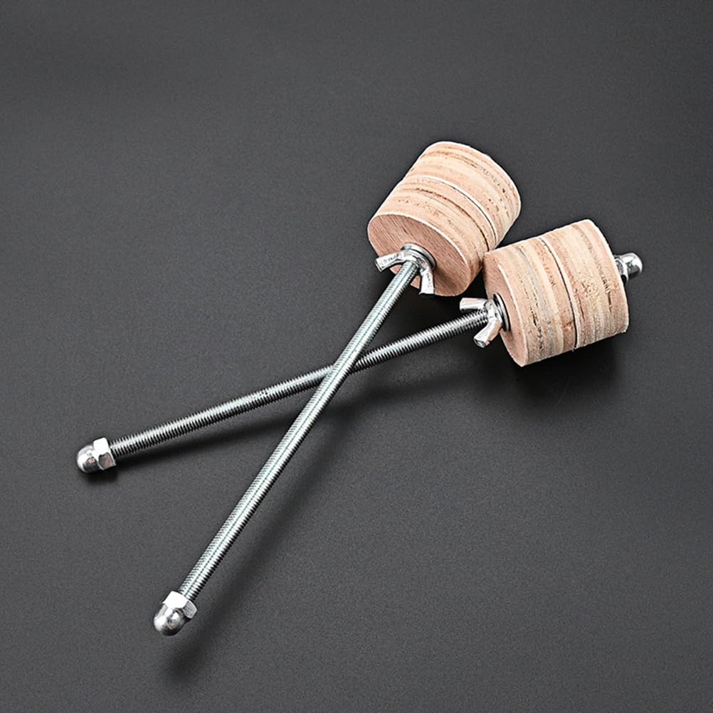 Abaodam 10 Stück Gitarrenkörper Befestigungswerkzeug Hotfix-Werkzeug-Clip für die Reparatur von Gitarren, Musikinstrumenten, praktische Klemme, Gitarrenteile, Bass, Holz-Wartungsclip