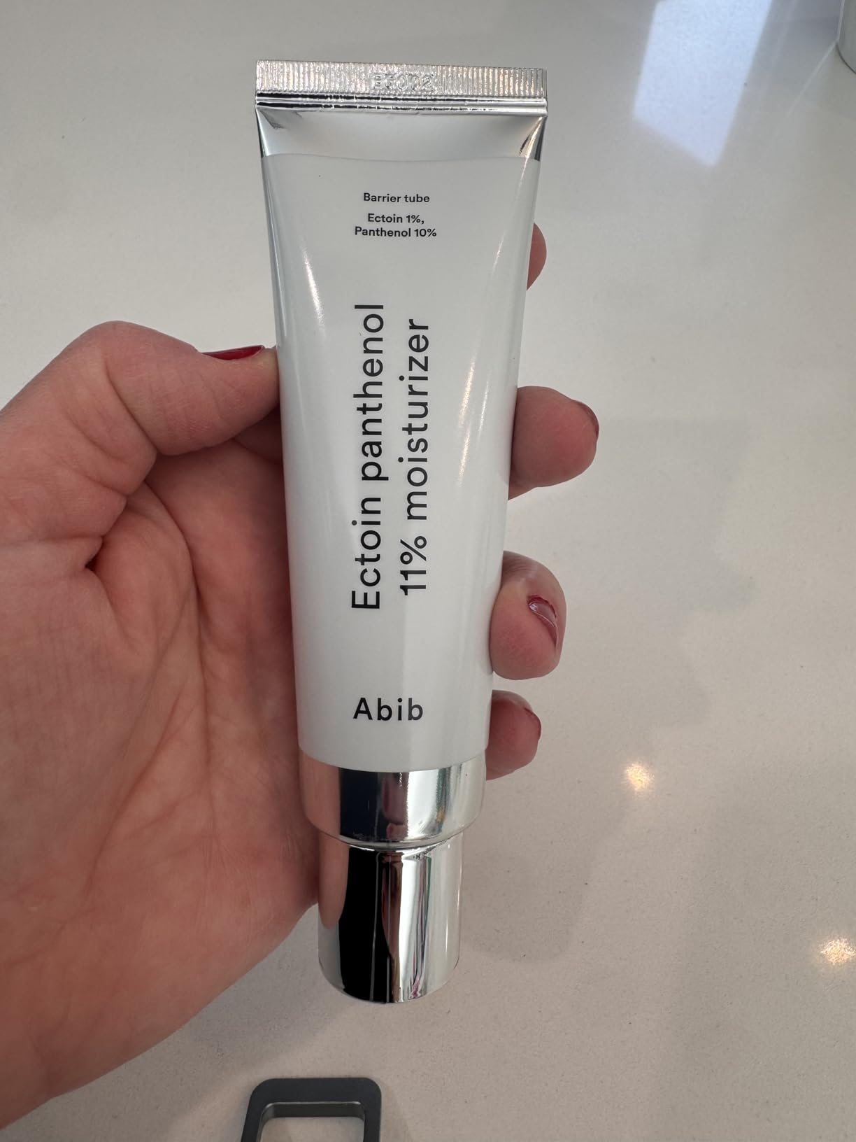 Abib Ectoin Panthenol 11% Moisturizer Barrier Tube 1.69 fl. oz. 50 mL I Skin Hydrating Face Cream
