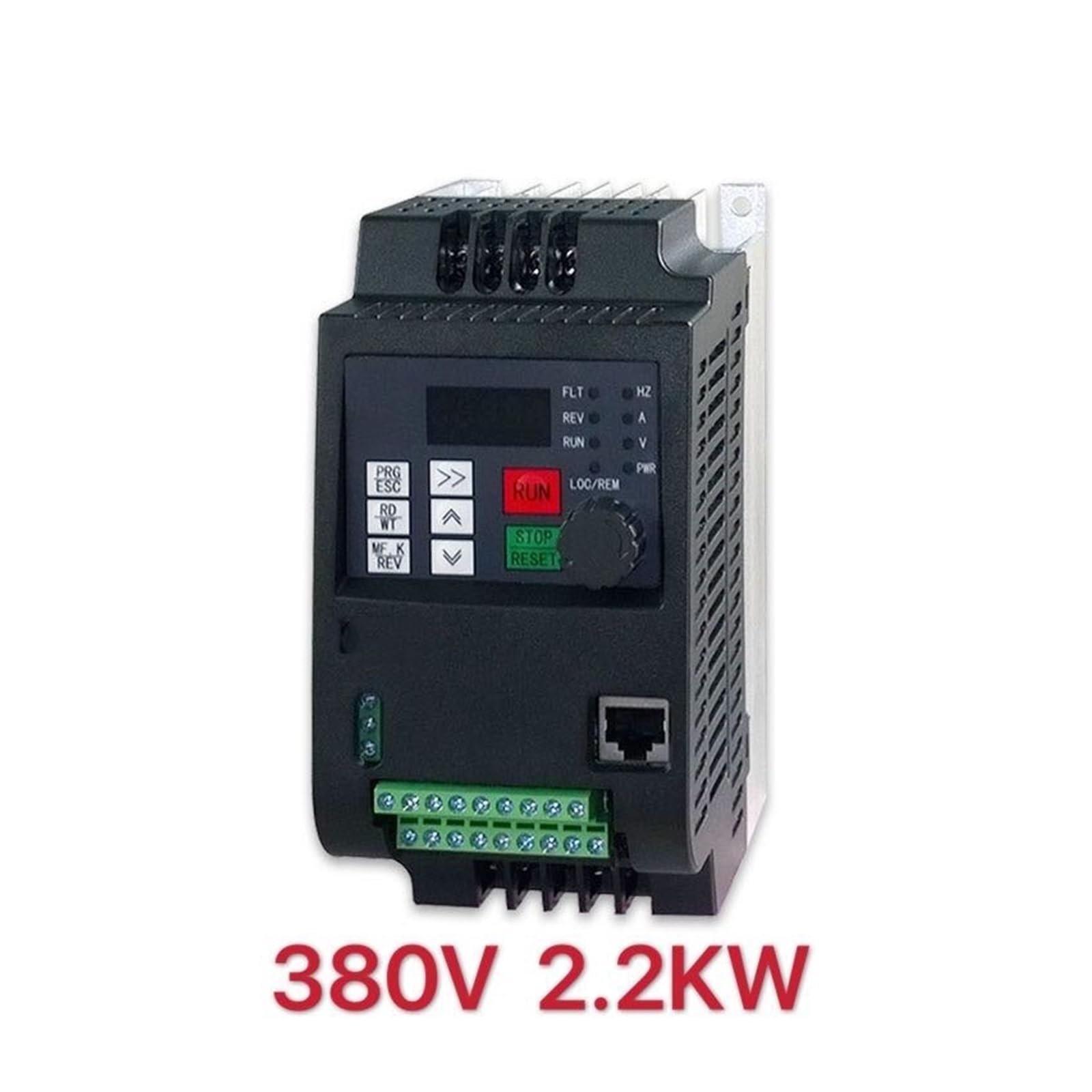 VFD, Trójfazowy 380v 4KW/5,5KW/7,5KW VFD o zmiennej częstotliwości falownik do sterownika wrzeciona CNC kontrola prędkości(380V 4kw)